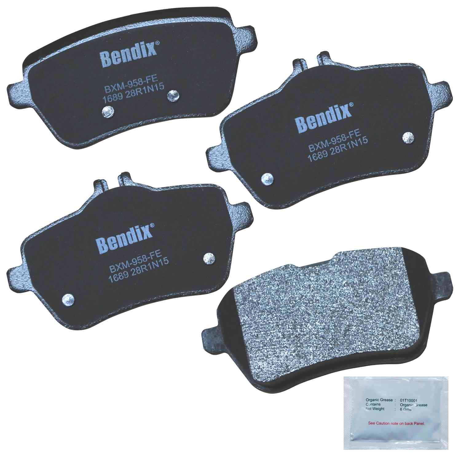 BENDIX PREMIUM COPPER FREE Disc Brake Pad Set CFM1689