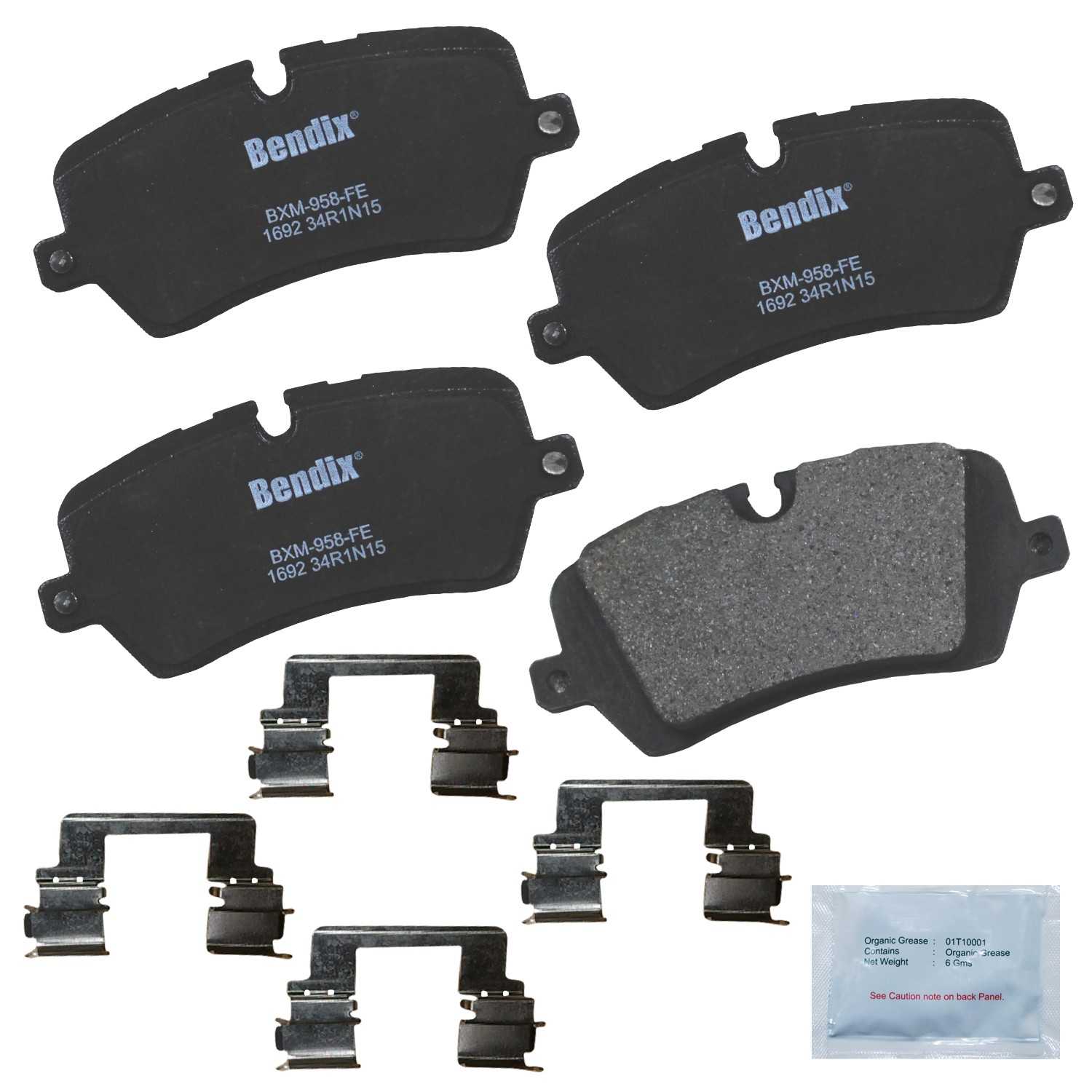 BENDIX PREMIUM COPPER FREE Disc Brake Pad Set CFM1692