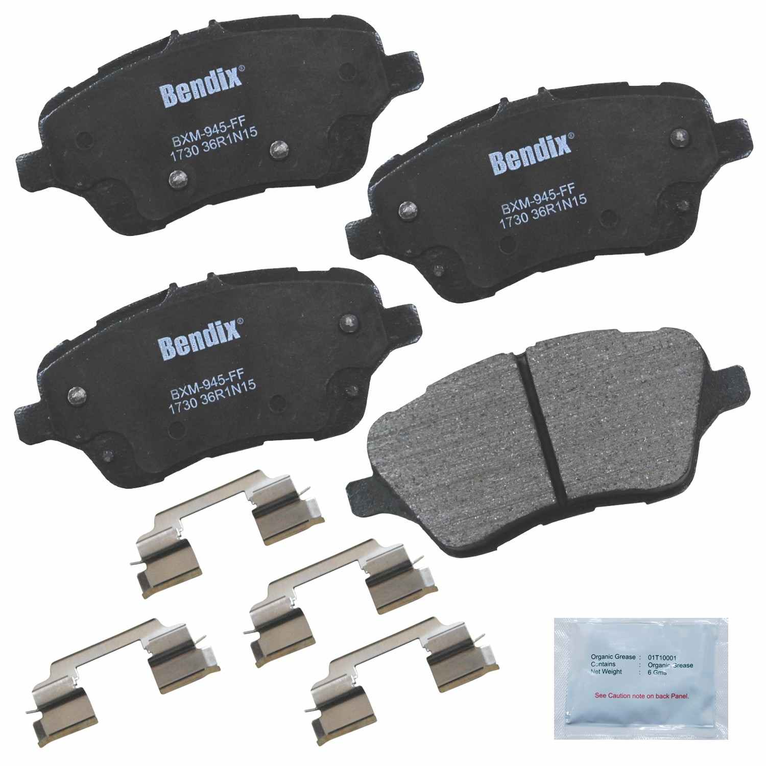 BENDIX PREMIUM COPPER FREE Disc Brake Pad Set CFM1730