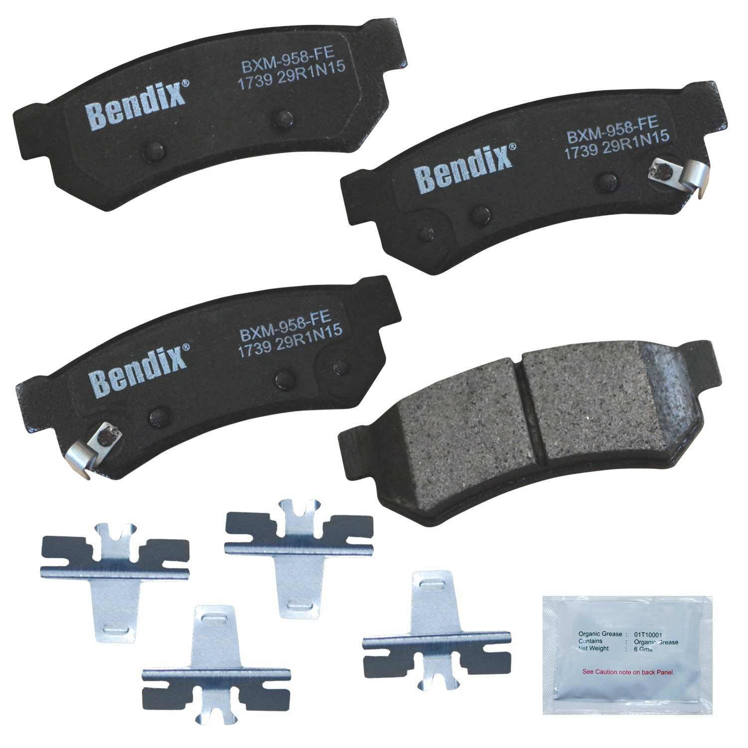 BENDIX PREMIUM COPPER FREE Disc Brake Pad Set CFM1739