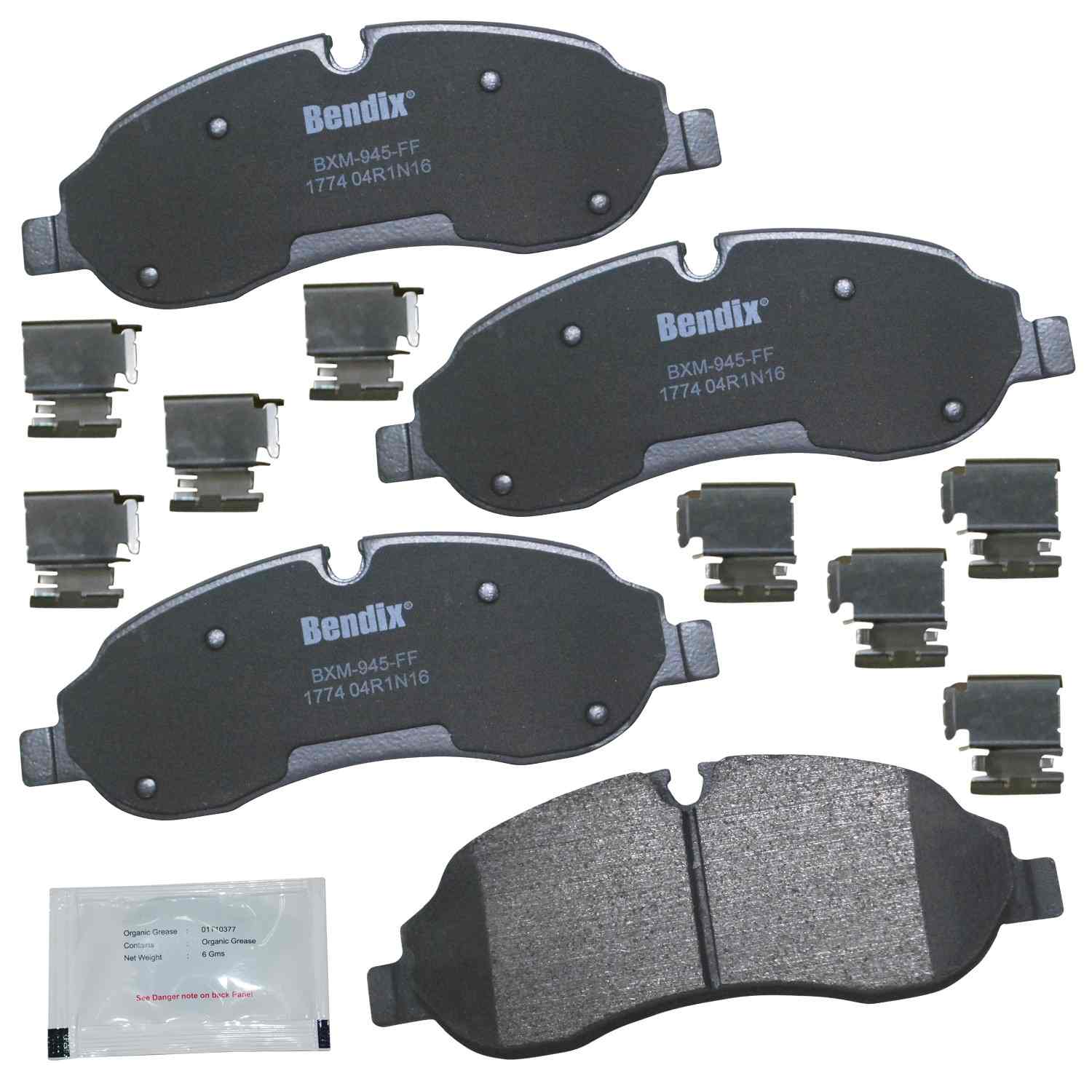 BENDIX PREMIUM COPPER FREE Disc Brake Pad Set CFM1774