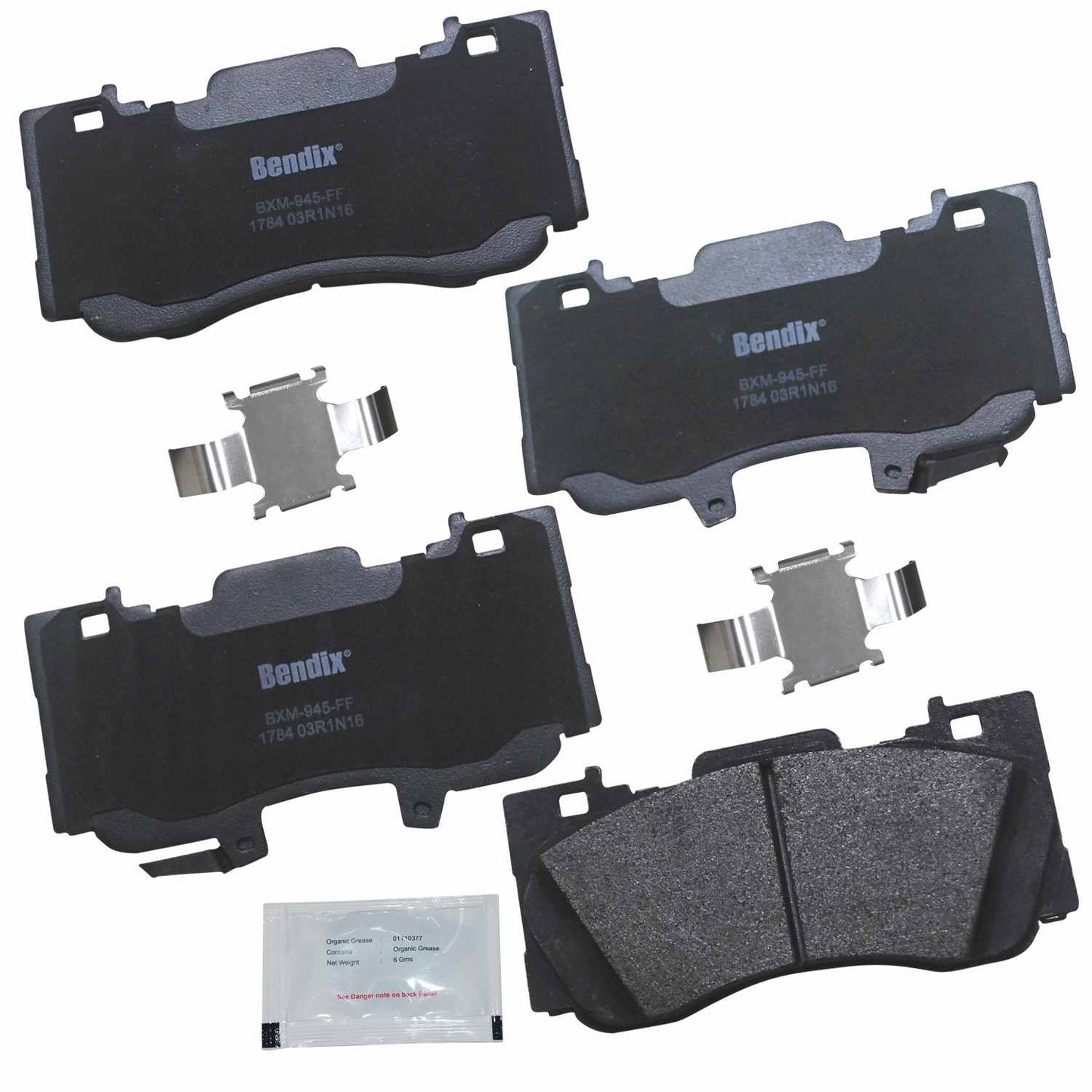 BENDIX PREMIUM COPPER FREE Disc Brake Pad Set CFM1784