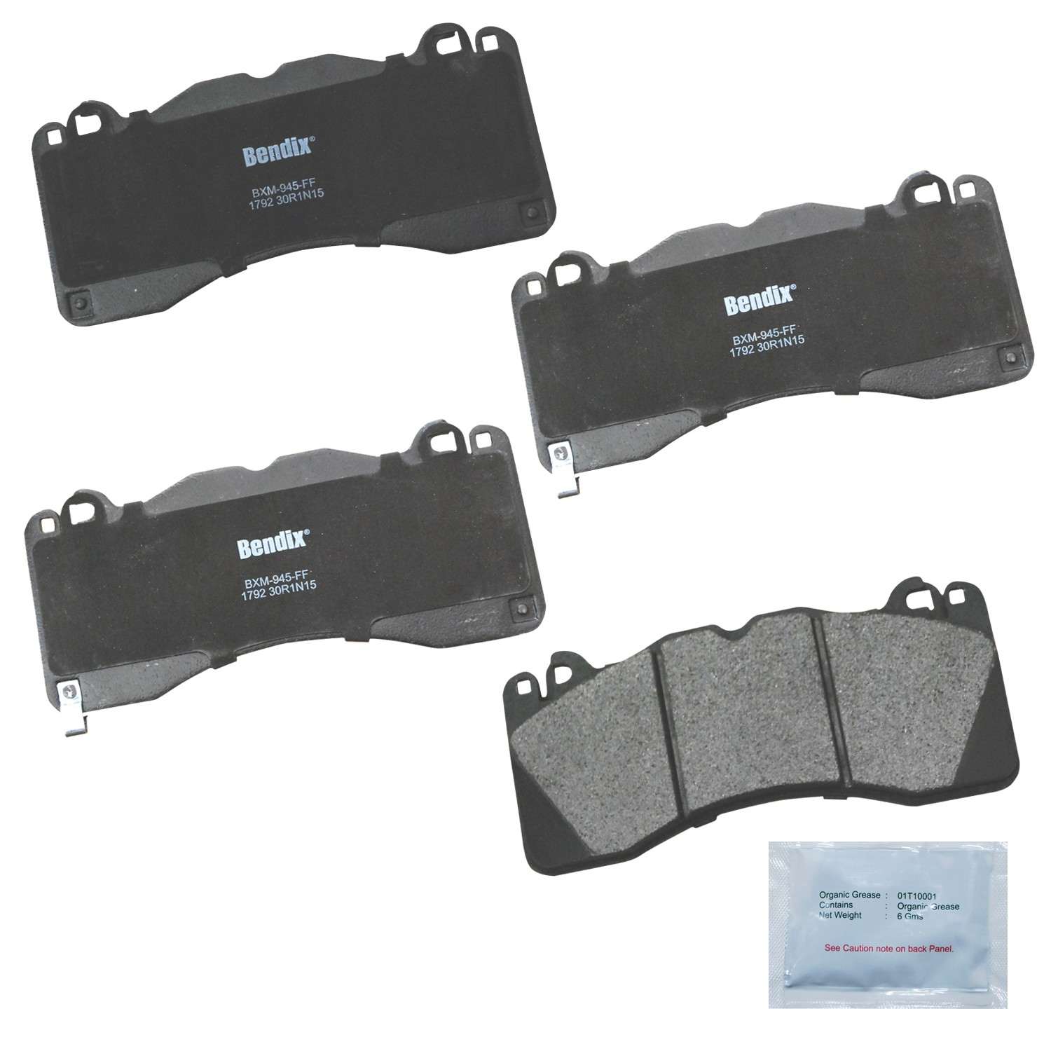 BENDIX PREMIUM COPPER FREE Disc Brake Pad Set CFM1792