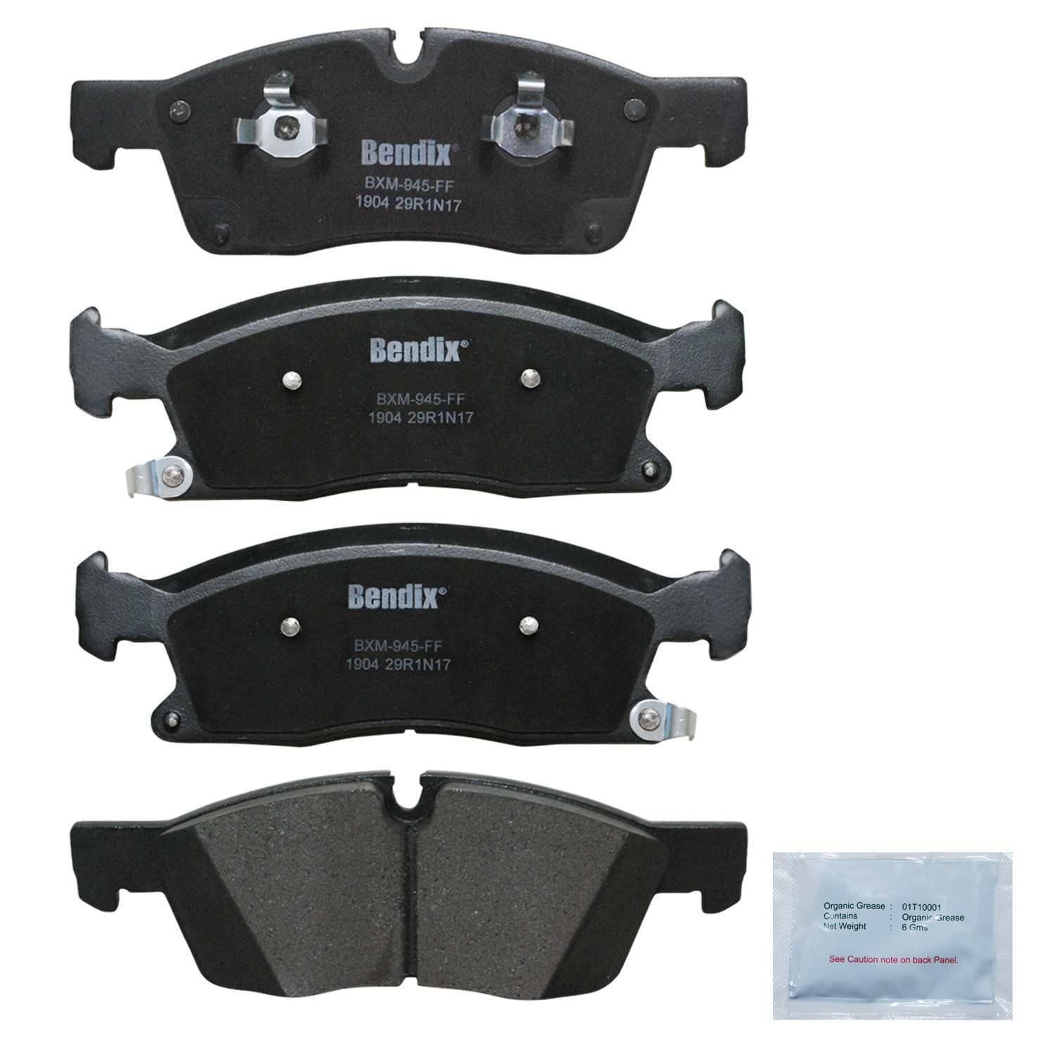 BENDIX PREMIUM COPPER FREE Disc Brake Pad Set CFM1904