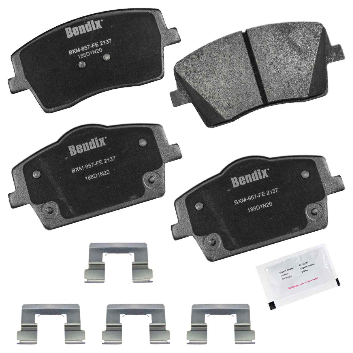 BENDIX PREMIUM COPPER FREE Disc Brake Pad Set CFM2137