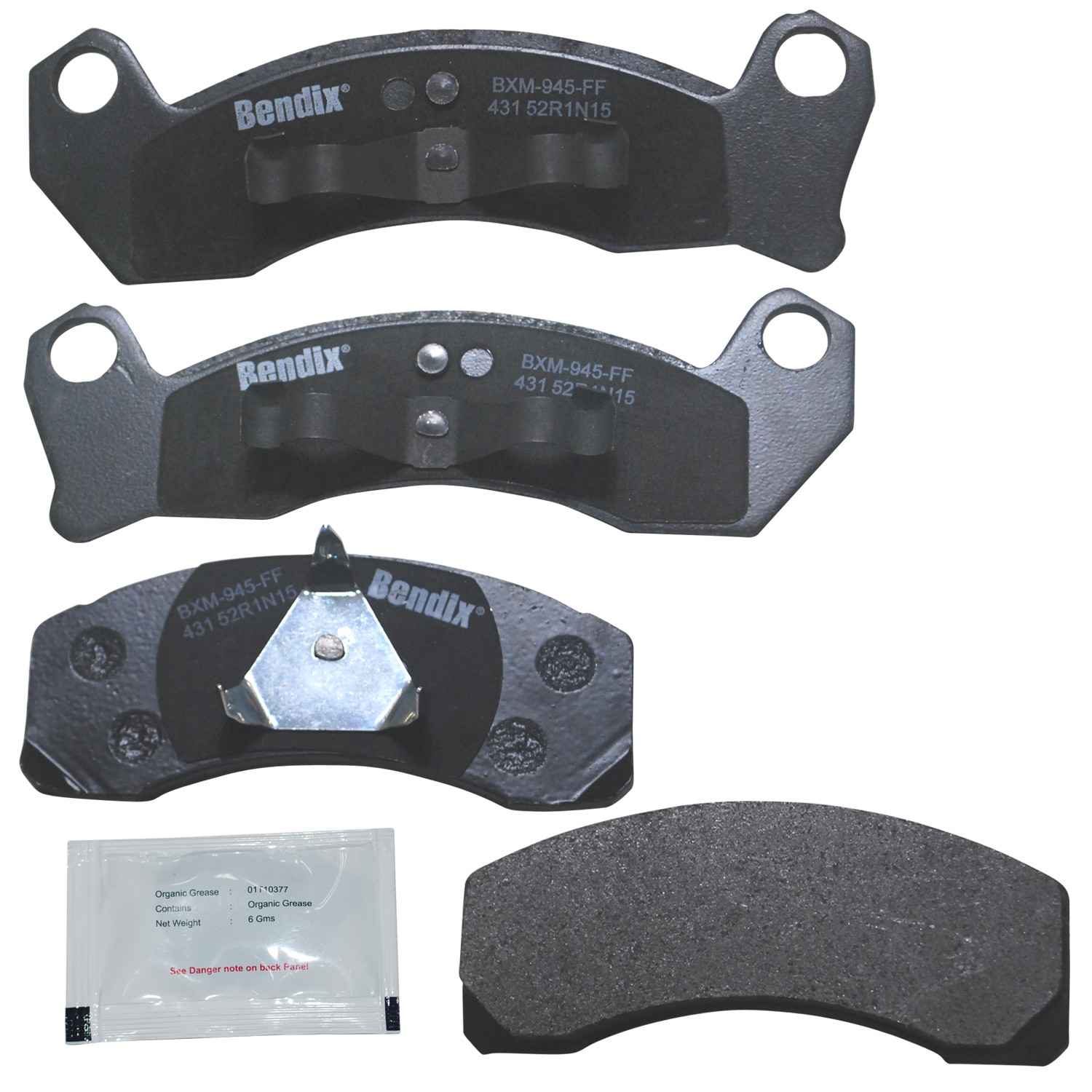 BENDIX PREMIUM COPPER FREE Disc Brake Pad Set CFM431