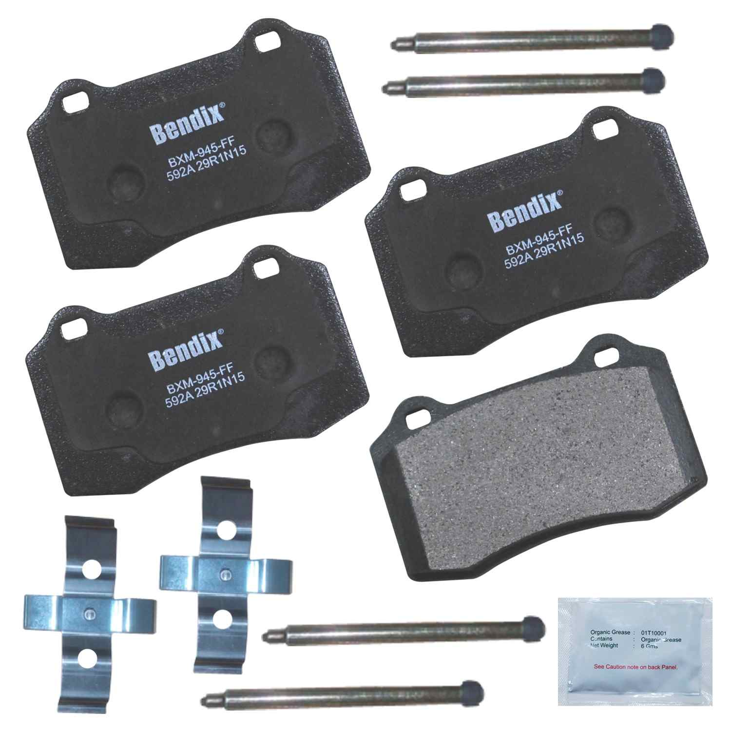 BENDIX PREMIUM COPPER FREE Disc Brake Pad Set CFM592A