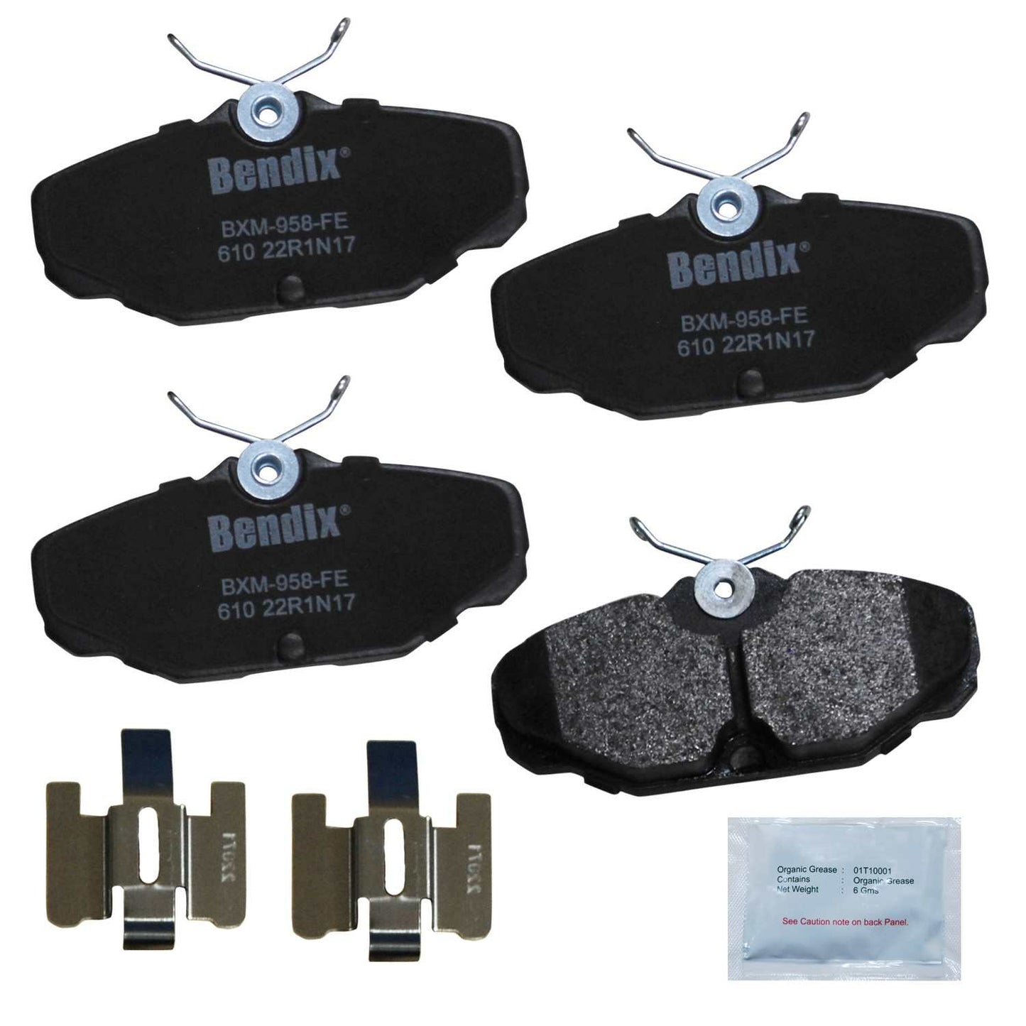 BENDIX PREMIUM COPPER FREE Disc Brake Pad Set CFM610