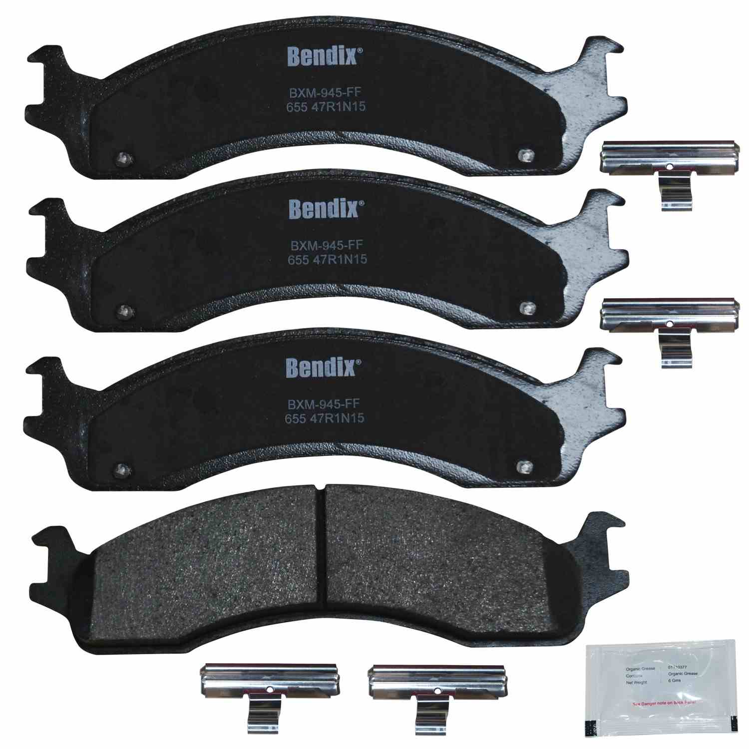 BENDIX PREMIUM COPPER FREE Disc Brake Pad Set CFM655