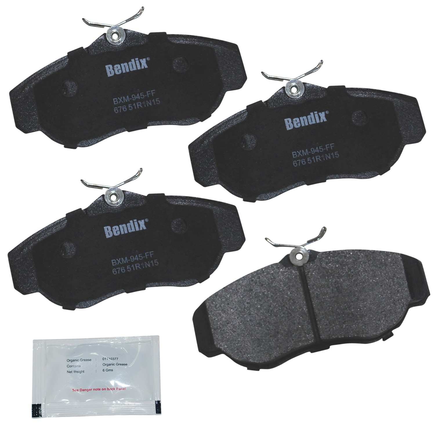 BENDIX PREMIUM COPPER FREE Disc Brake Pad Set CFM676