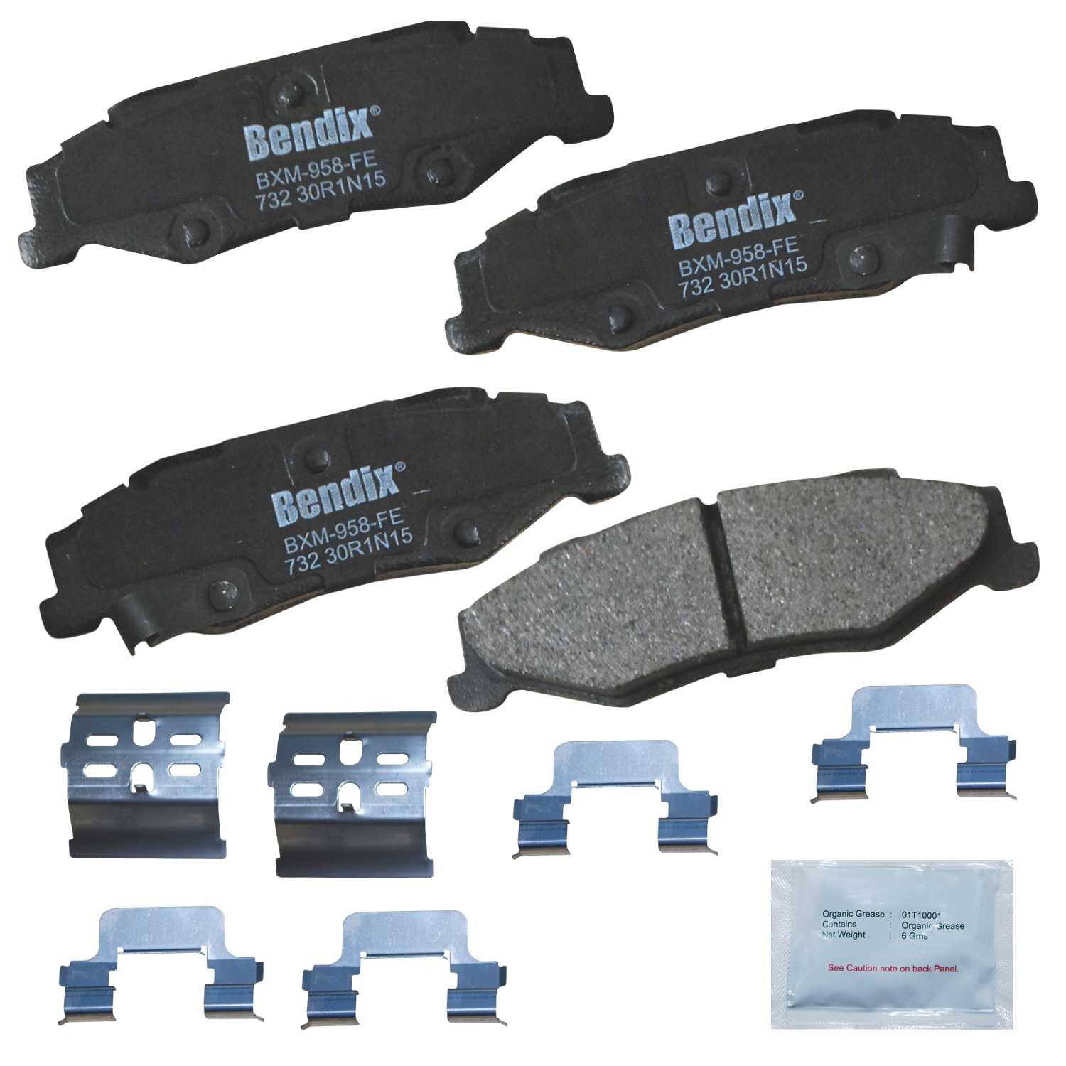 BENDIX PREMIUM COPPER FREE Disc Brake Pad Set CFM732