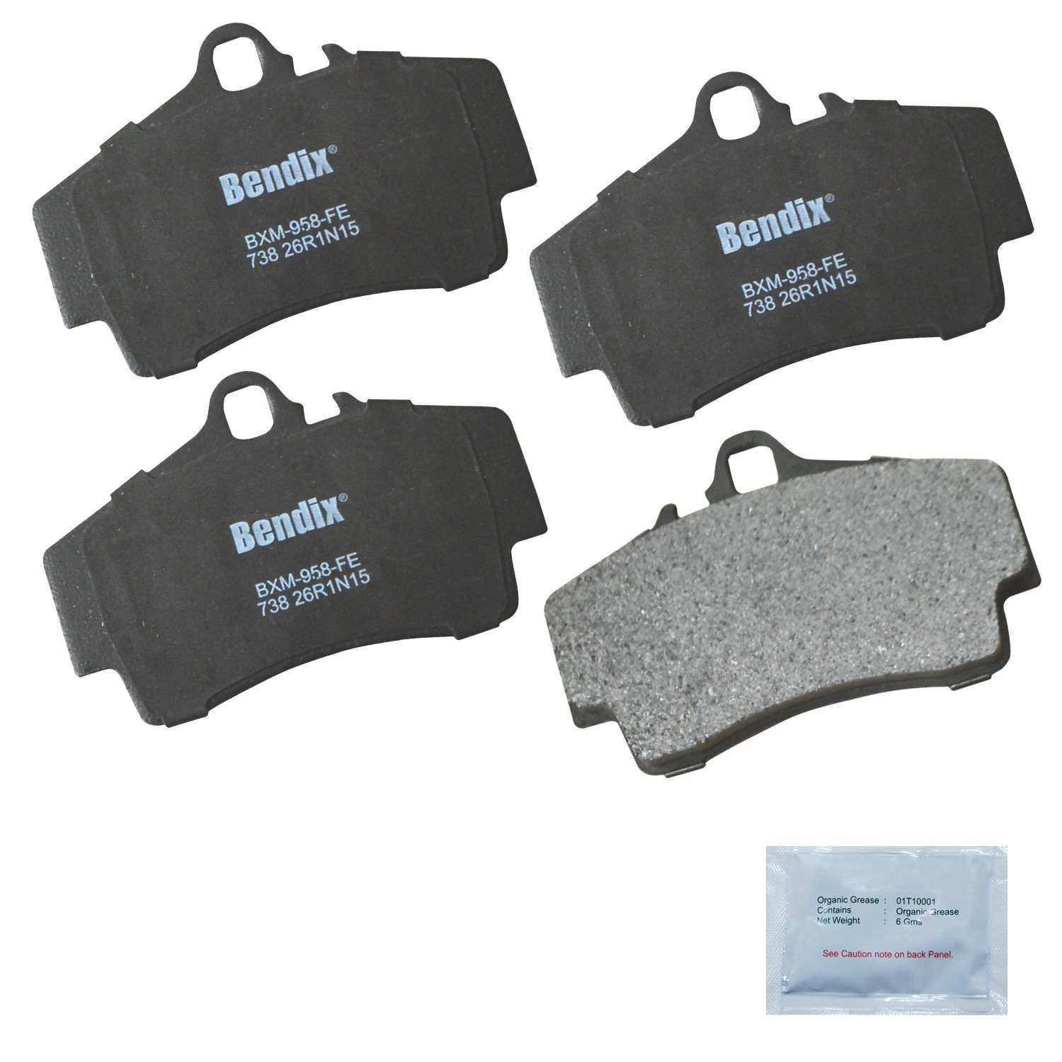 BENDIX PREMIUM COPPER FREE Disc Brake Pad Set CFM738