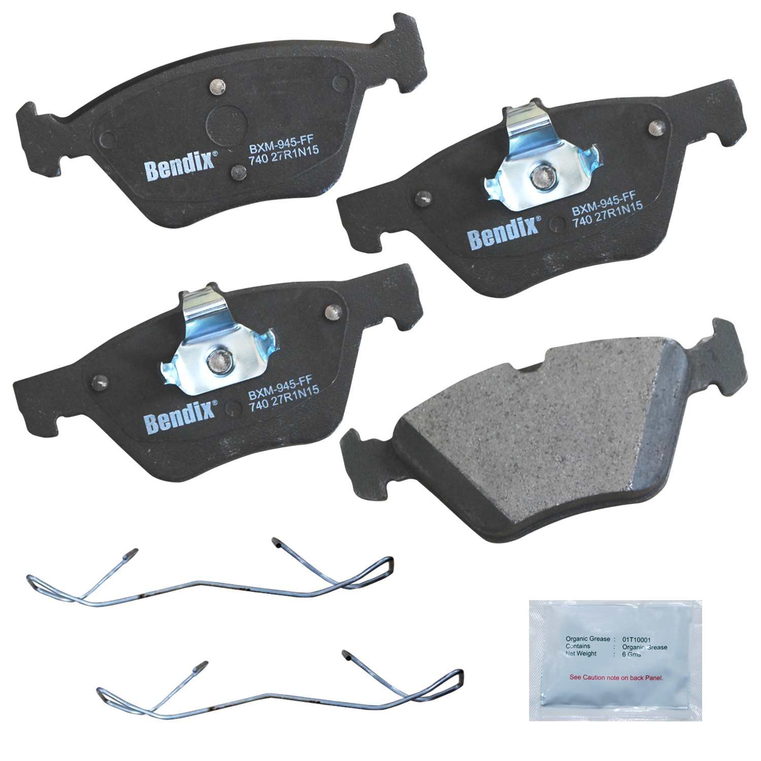 BENDIX PREMIUM COPPER FREE Disc Brake Pad Set CFM740