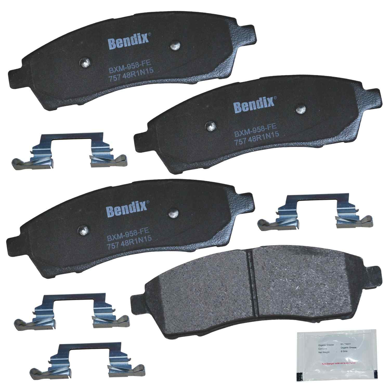 BENDIX PREMIUM COPPER FREE Disc Brake Pad Set CFM757