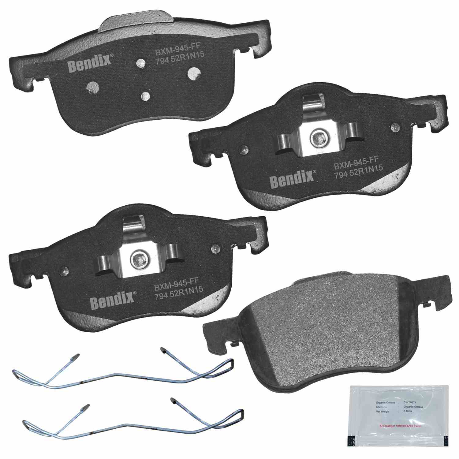 BENDIX PREMIUM COPPER FREE Disc Brake Pad Set CFM794