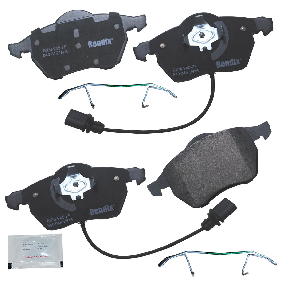BENDIX PREMIUM COPPER FREE Disc Brake Pad Set CFM840