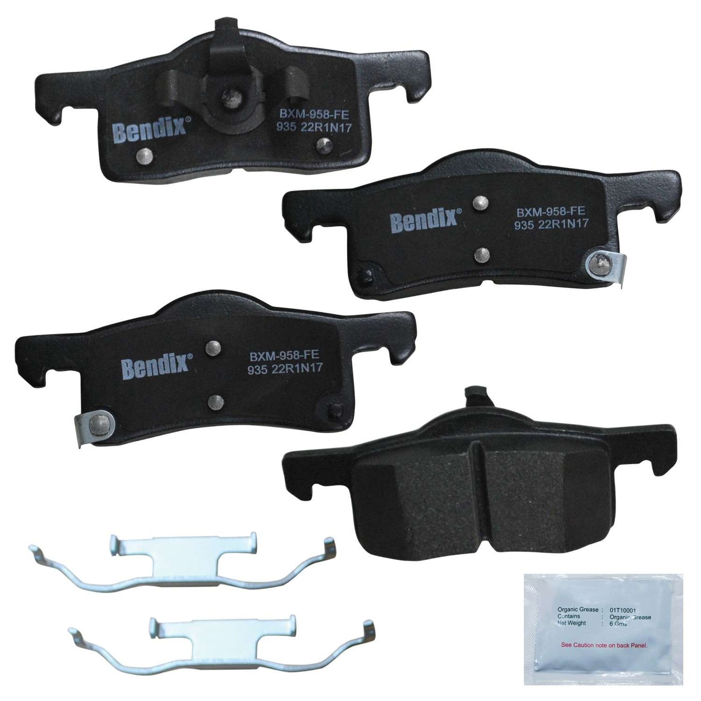 BENDIX PREMIUM COPPER FREE Disc Brake Pad Set CFM935