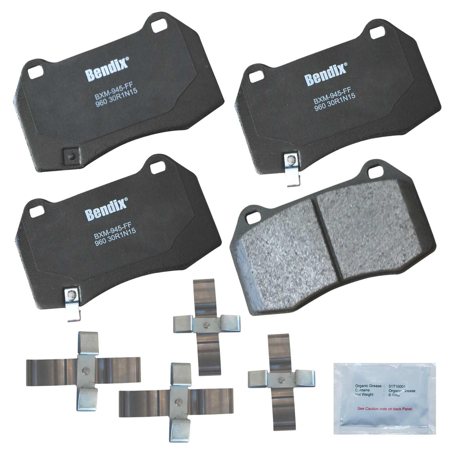 BENDIX PREMIUM COPPER FREE Disc Brake Pad Set CFM960