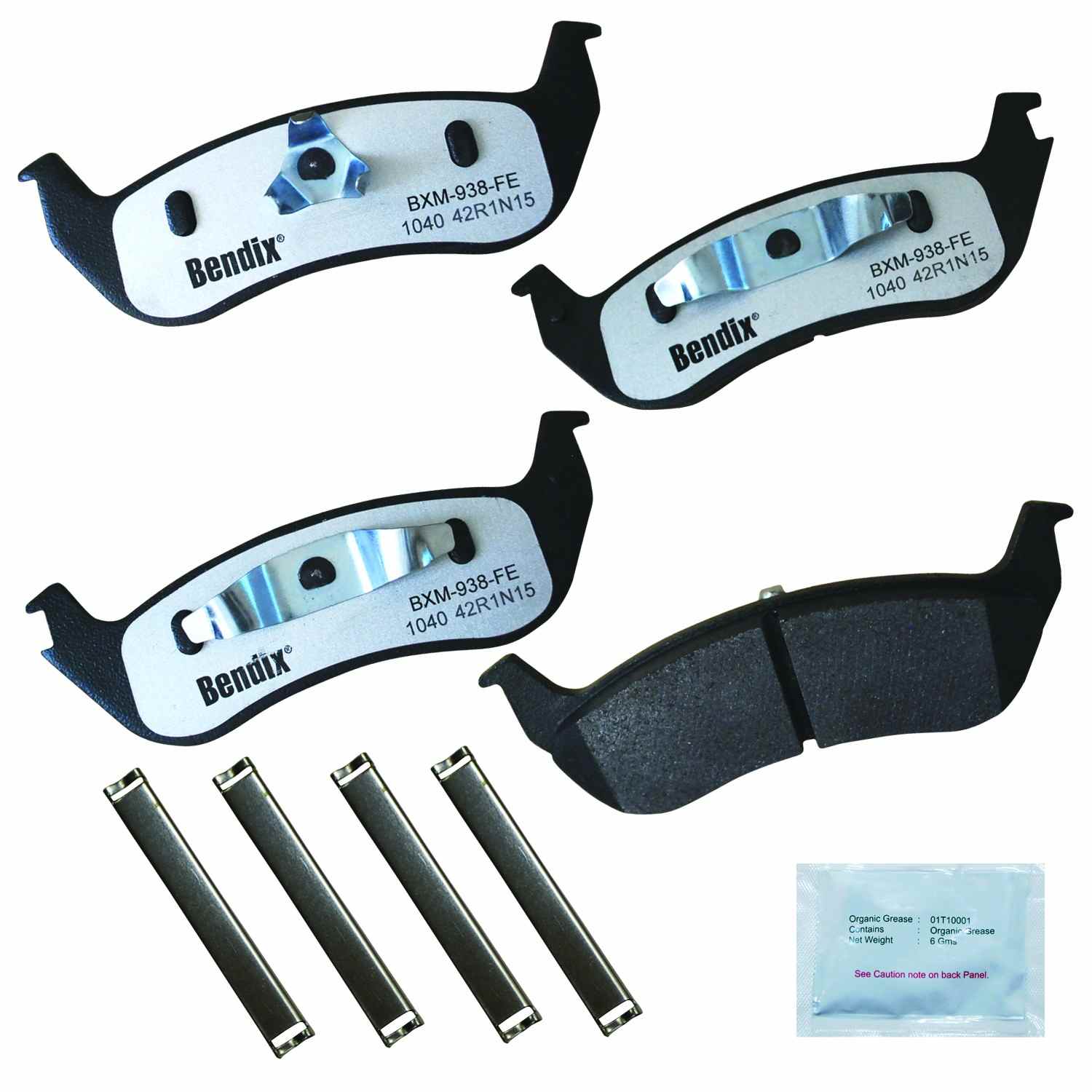 BENDIX FLEET METLOK Disc Brake Pad Set MKD1040FM