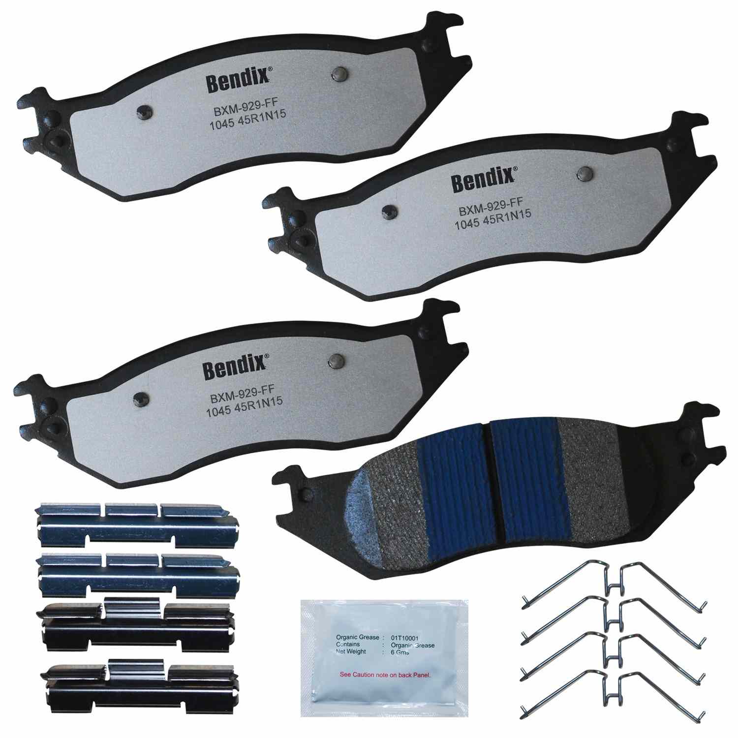 BENDIX FLEET METLOK Disc Brake Pad Set MKD1045FM