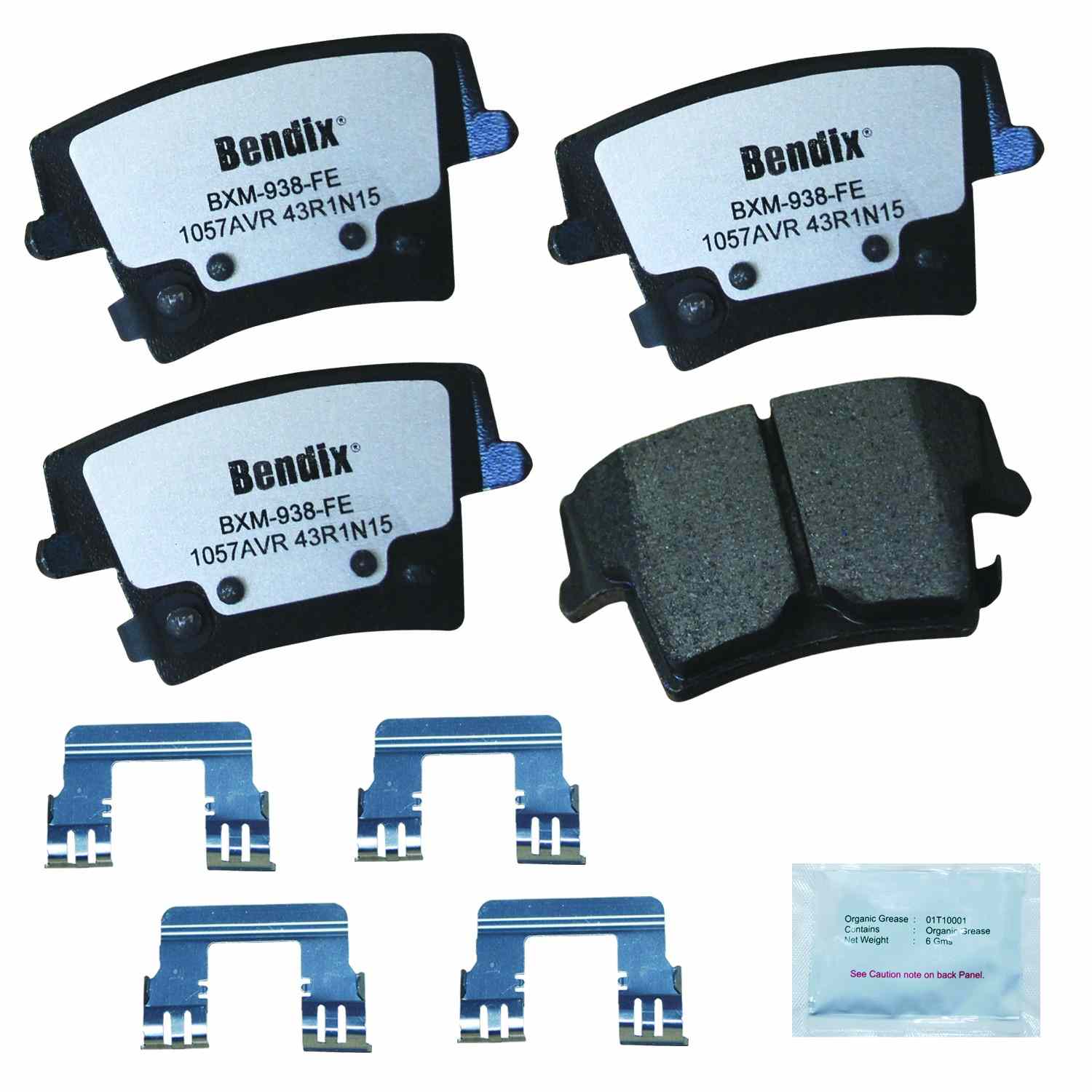 BENDIX FLEET METLOK Disc Brake Pad Set MKD1057AVRFM