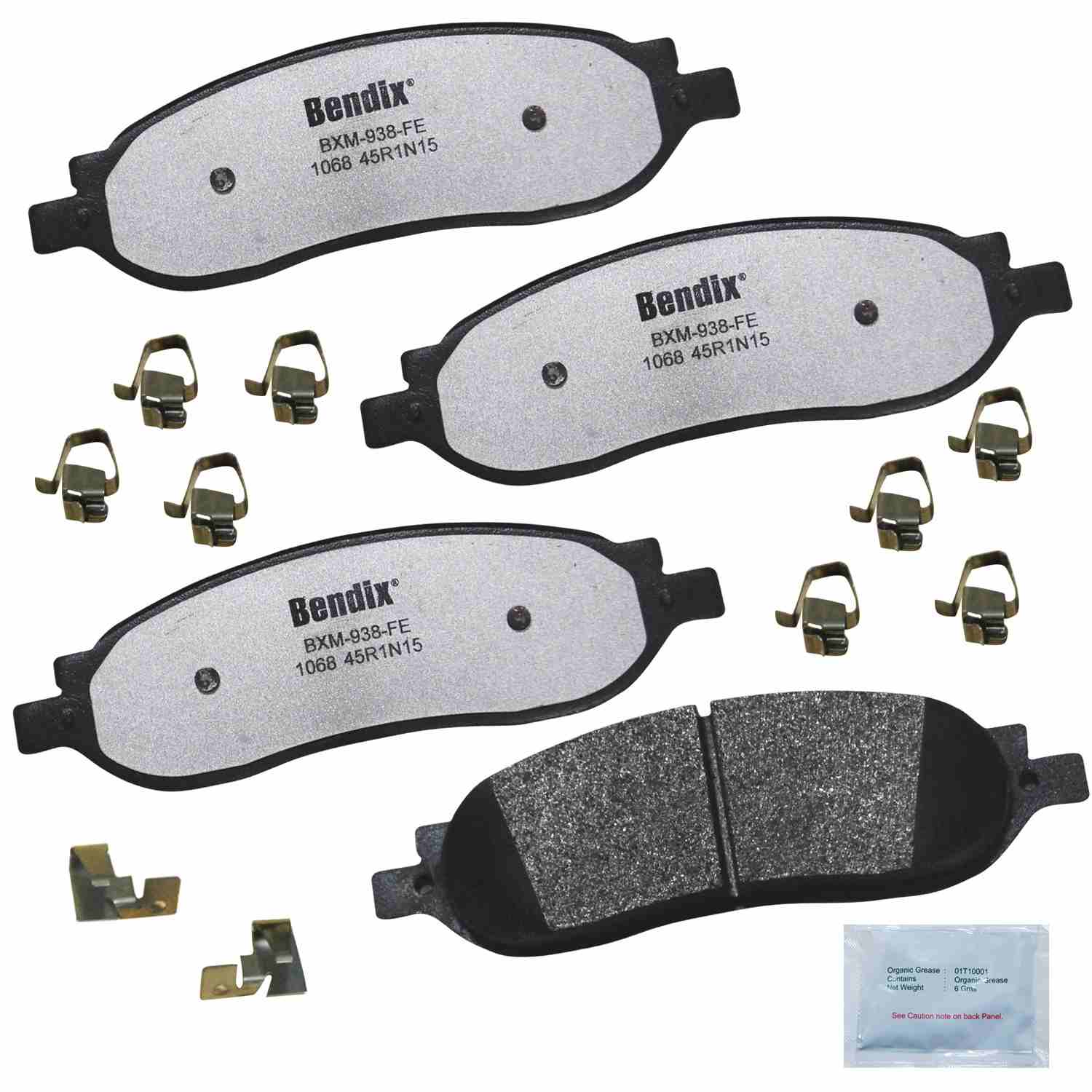 BENDIX FLEET METLOK Disc Brake Pad Set MKD1068FM