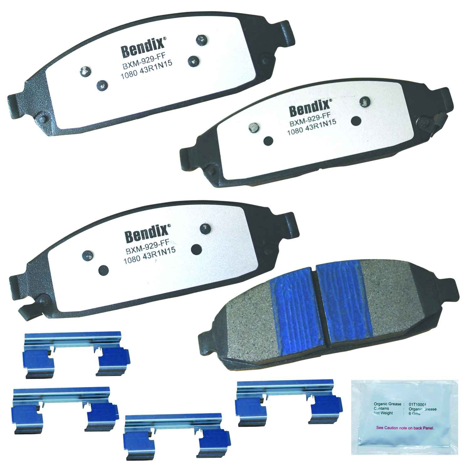 BENDIX FLEET METLOK Disc Brake Pad Set MKD1080FM