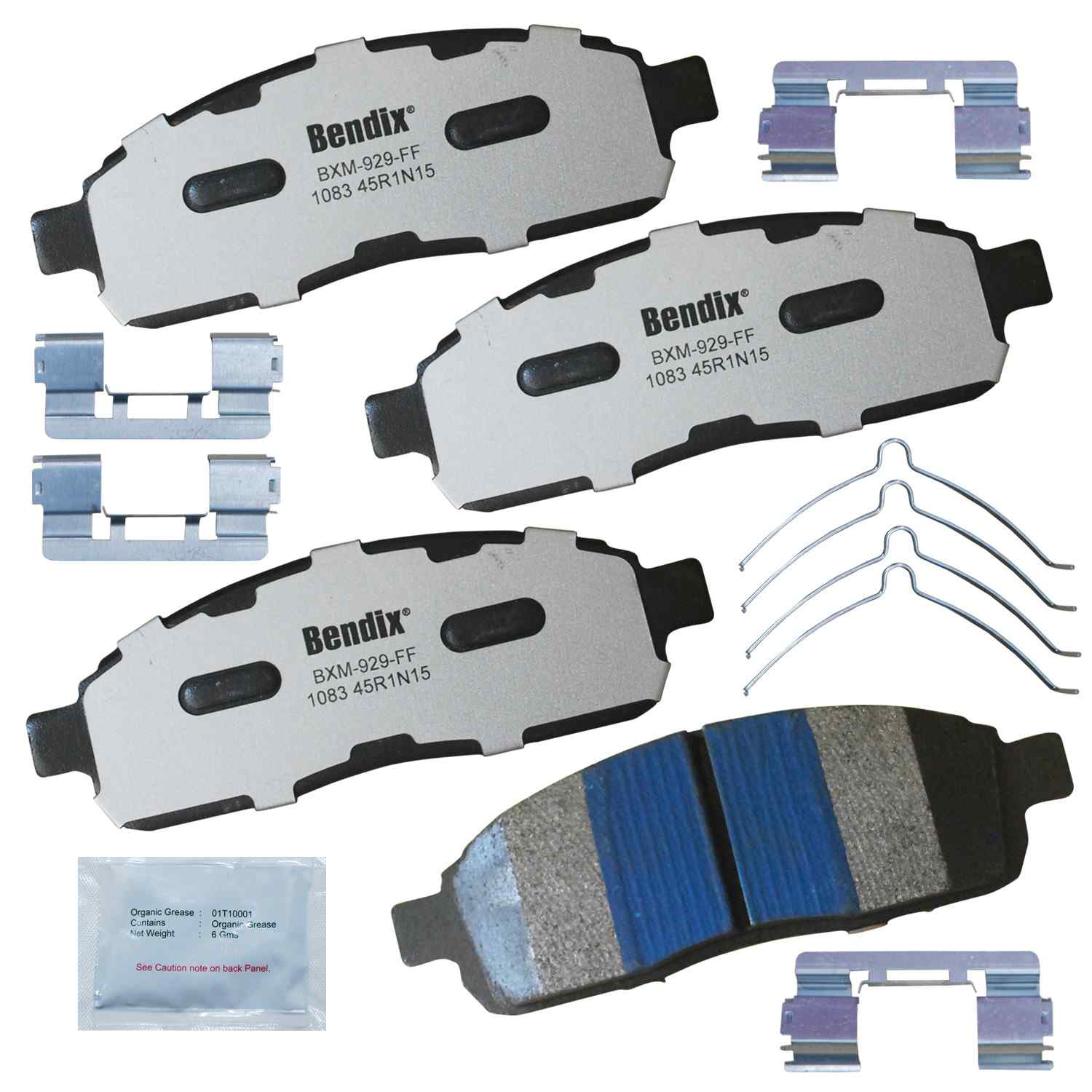 BENDIX FLEET METLOK Disc Brake Pad Set MKD1083FM