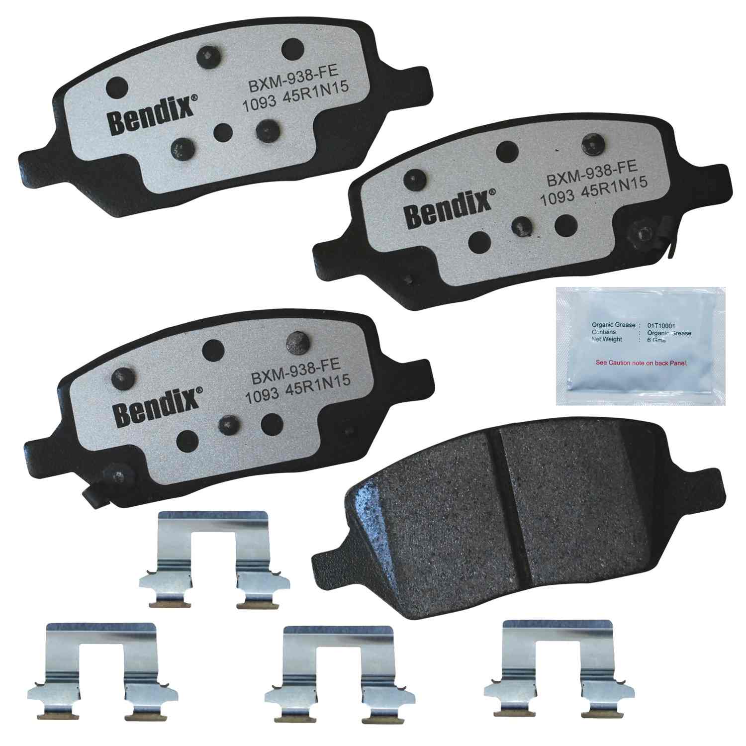 BENDIX FLEET METLOK Disc Brake Pad Set MKD1093FM