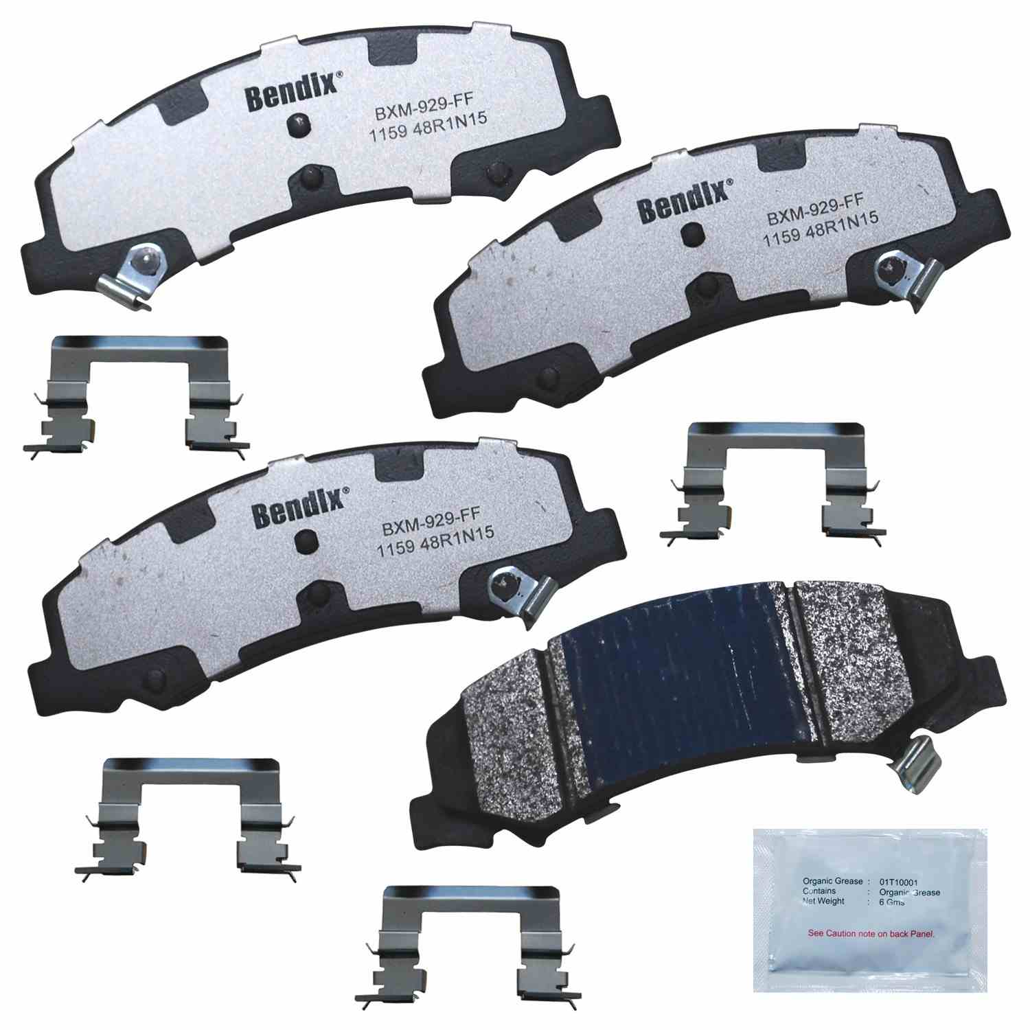 BENDIX FLEET METLOK Disc Brake Pad Set MKD1159FM