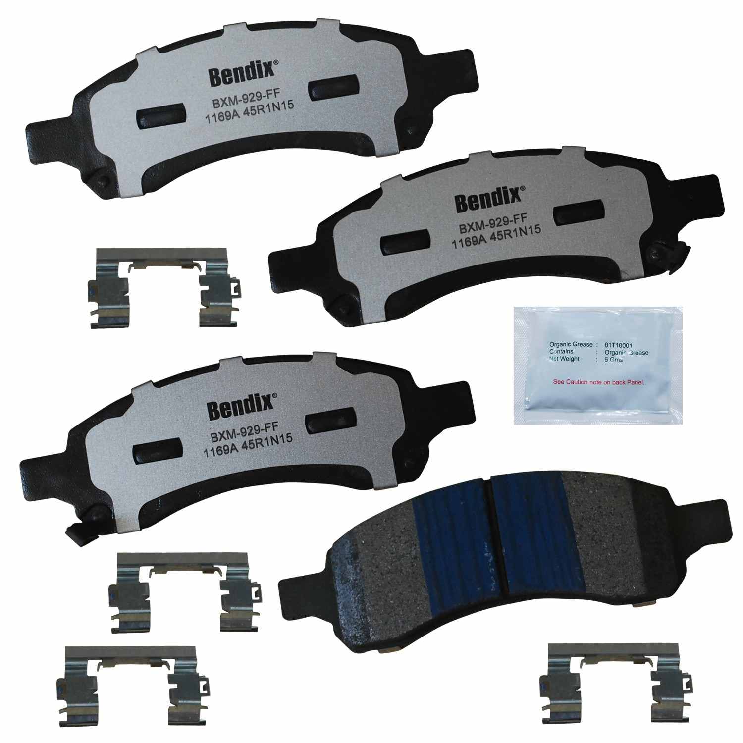 BENDIX FLEET METLOK Disc Brake Pad Set MKD1169AFM