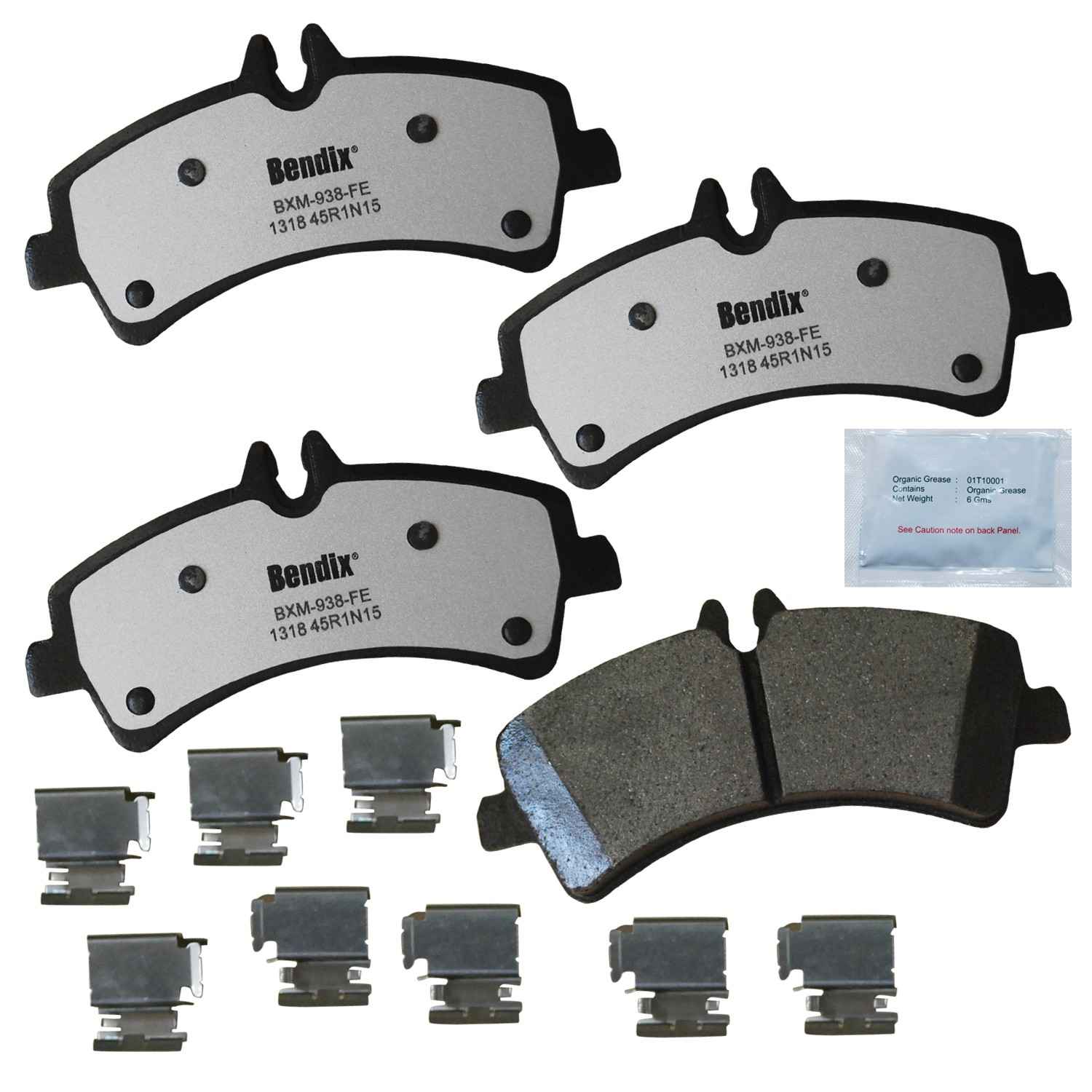 BENDIX FLEET METLOK Disc Brake Pad Set MKD1318FM