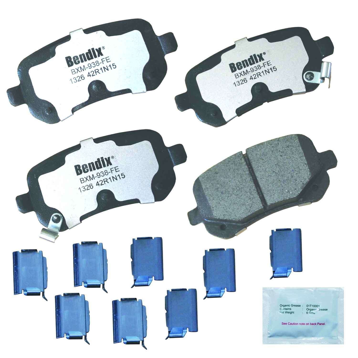 BENDIX FLEET METLOK Disc Brake Pad Set MKD1326FM