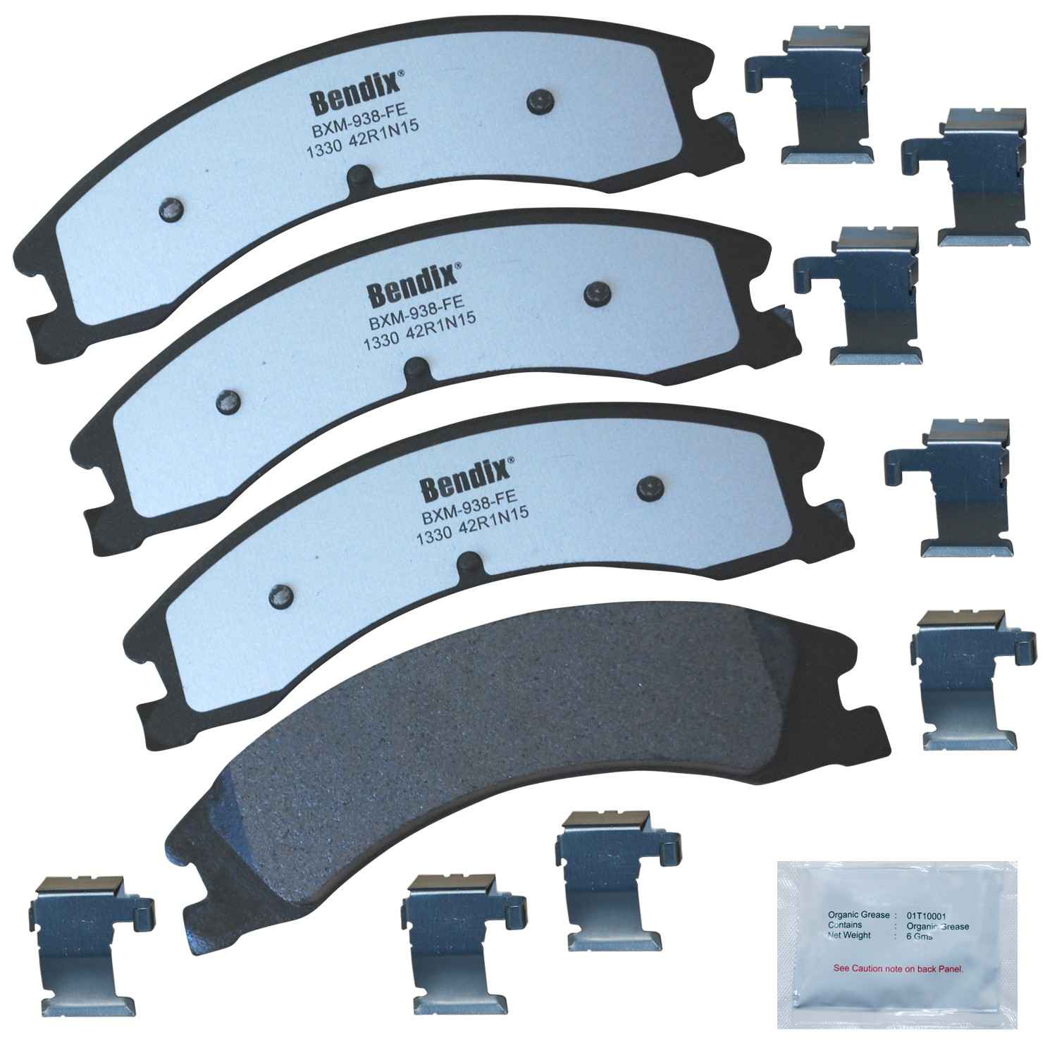 BENDIX FLEET METLOK Disc Brake Pad Set MKD1330FM