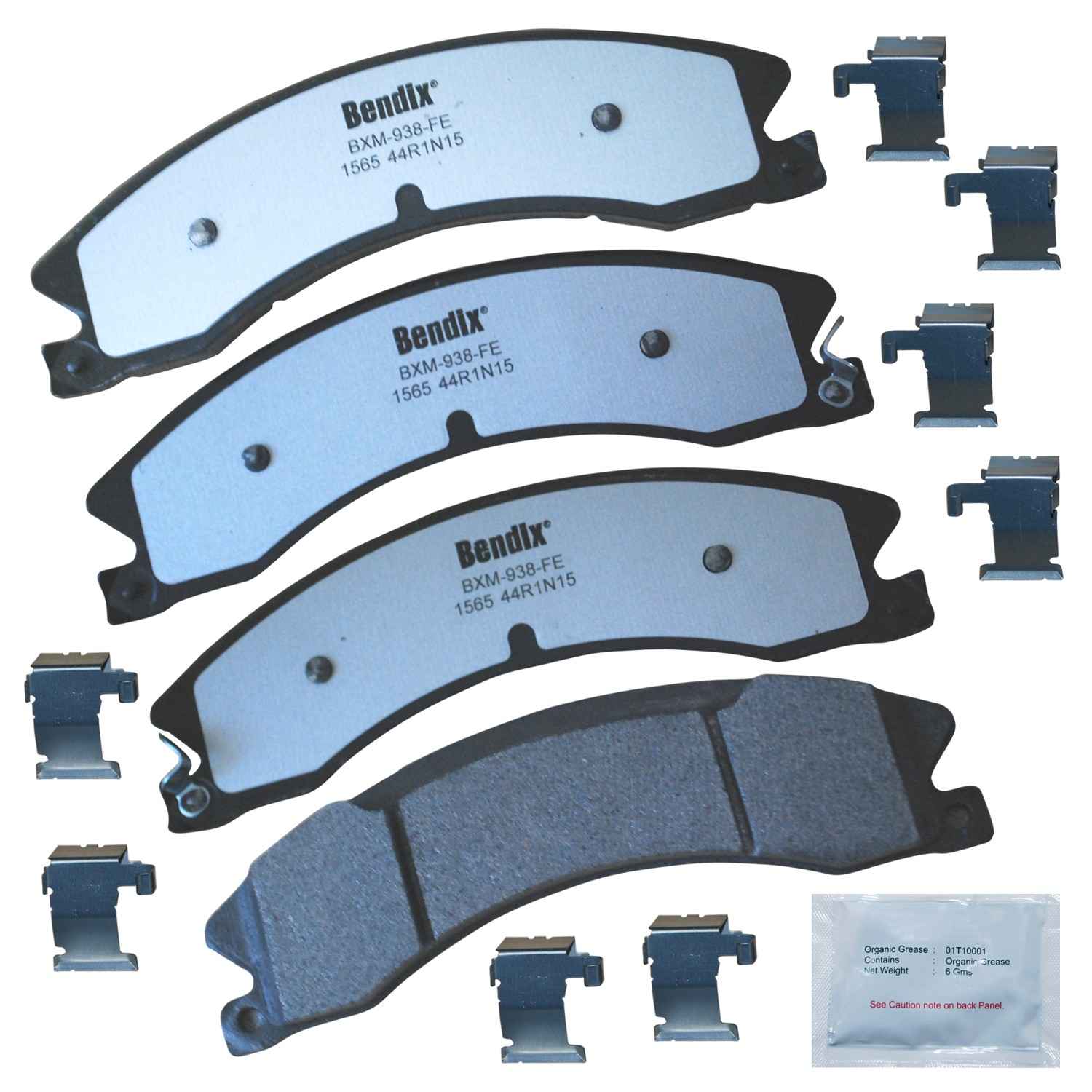 BENDIX FLEET METLOK Disc Brake Pad Set MKD1565FM