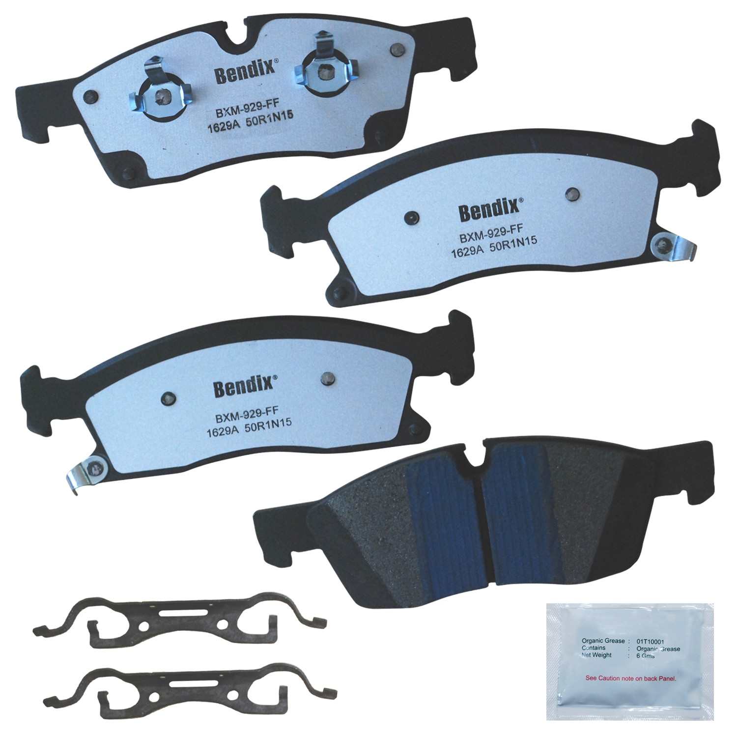 BENDIX FLEET METLOK Disc Brake Pad Set MKD1629AFM