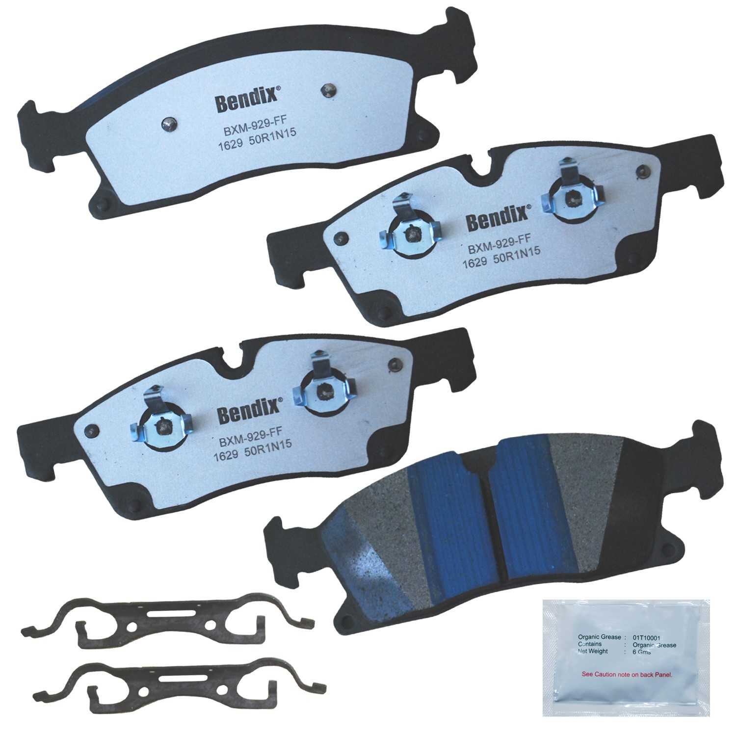 BENDIX FLEET METLOK Disc Brake Pad Set MKD1629FM