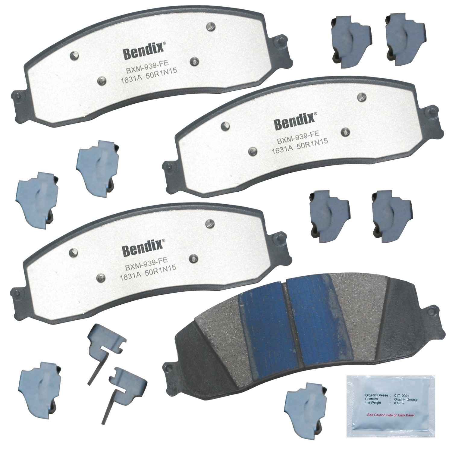 BENDIX FLEET METLOK Disc Brake Pad Set MKD1631AFM