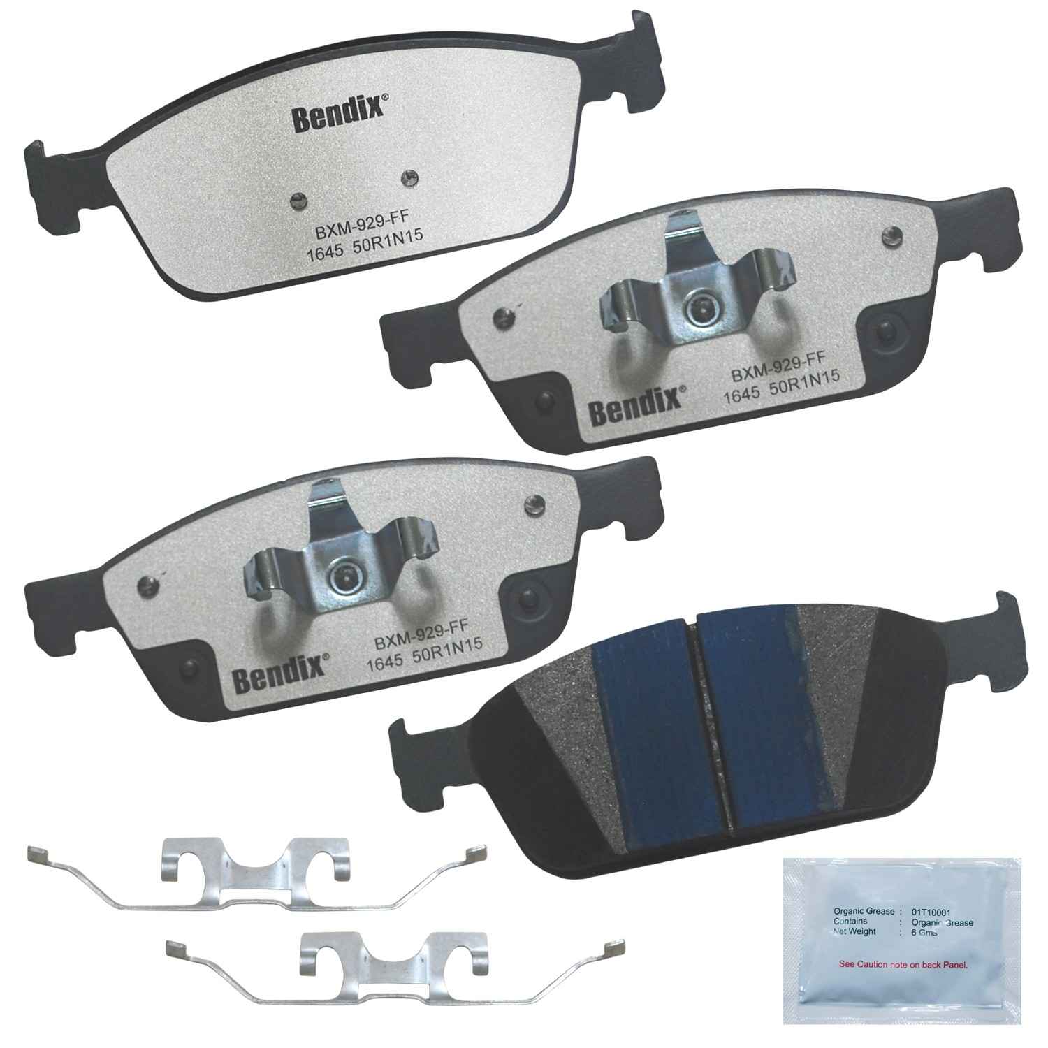 BENDIX FLEET METLOK Disc Brake Pad Set MKD1645FM