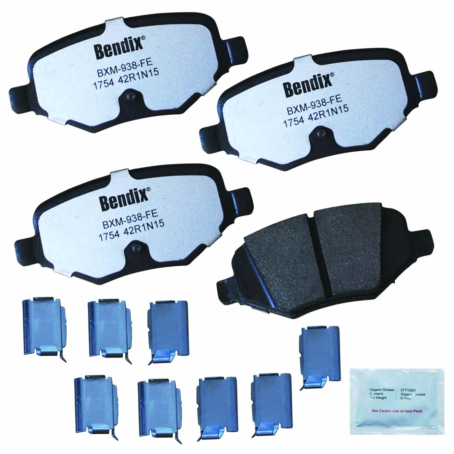 BENDIX FLEET METLOK Disc Brake Pad Set MKD1754FM