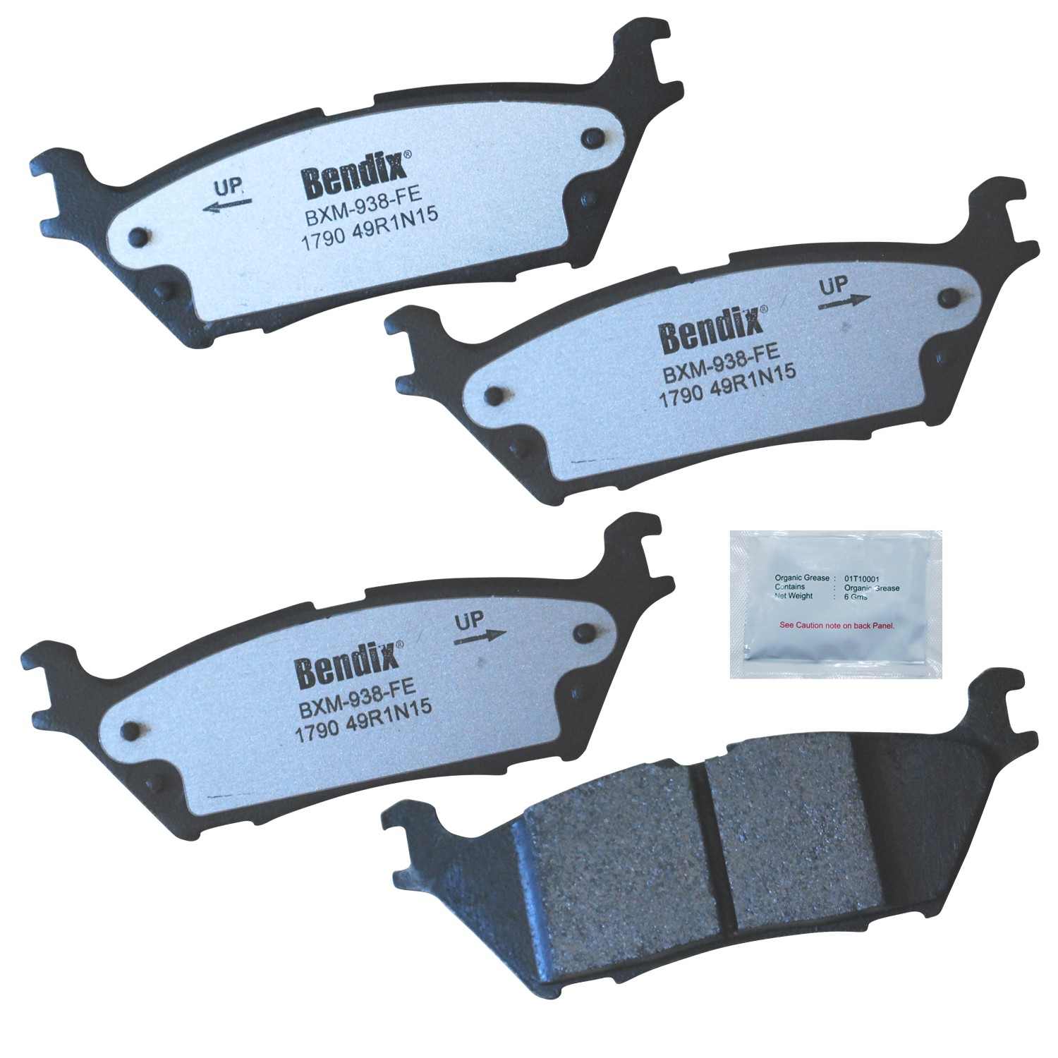 BENDIX FLEET METLOK Disc Brake Pad Set MKD1790FM