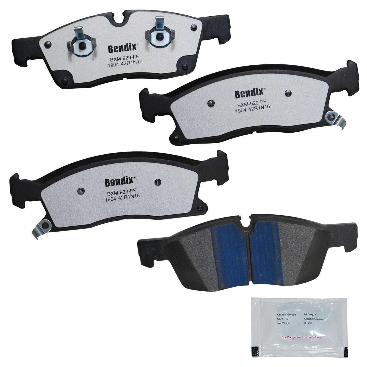 BENDIX FLEET METLOK Disc Brake Pad Set MKD1904FM