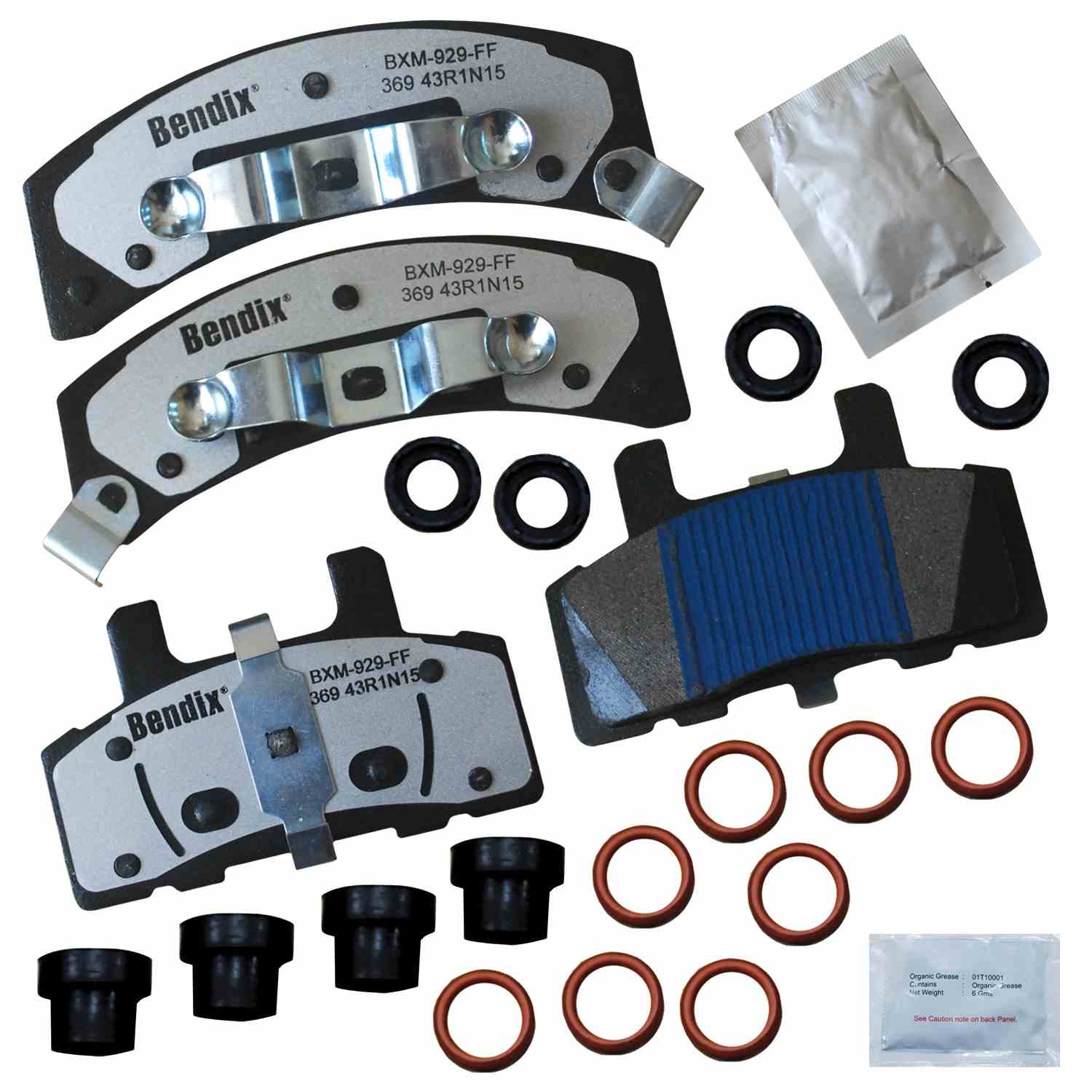 BENDIX FLEET METLOK Disc Brake Pad Set MKD369FM