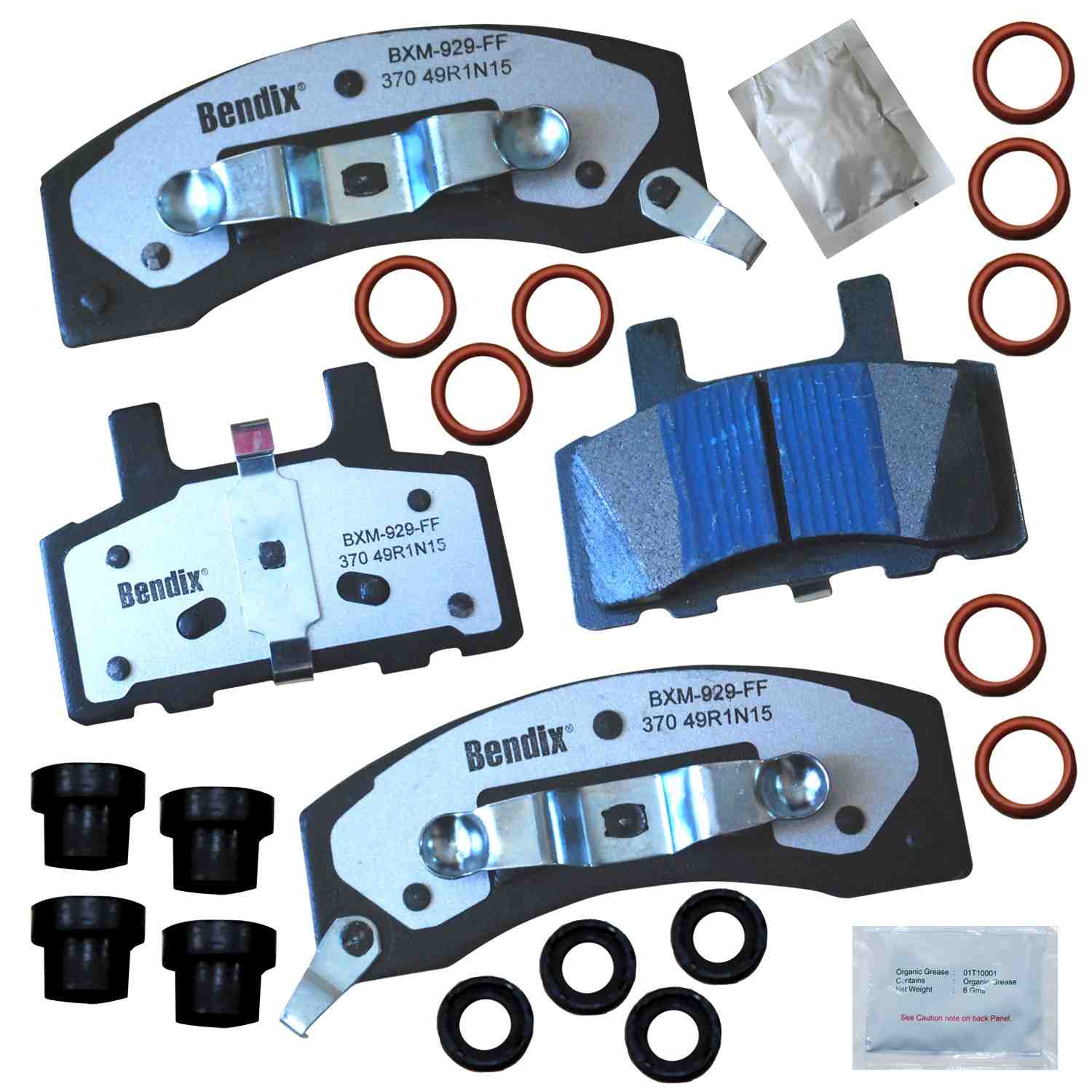 BENDIX FLEET METLOK Disc Brake Pad Set MKD370FM