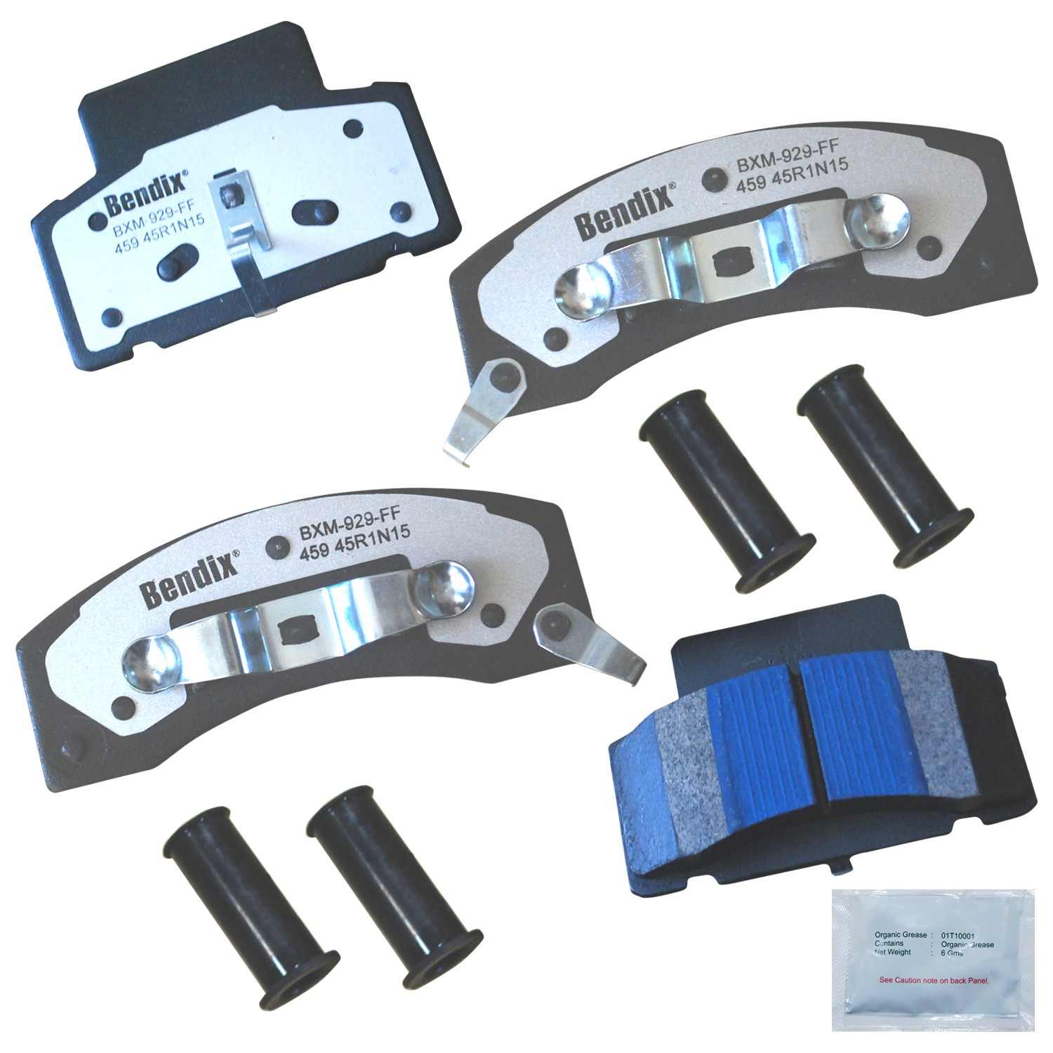 BENDIX FLEET METLOK Disc Brake Pad Set MKD459FM