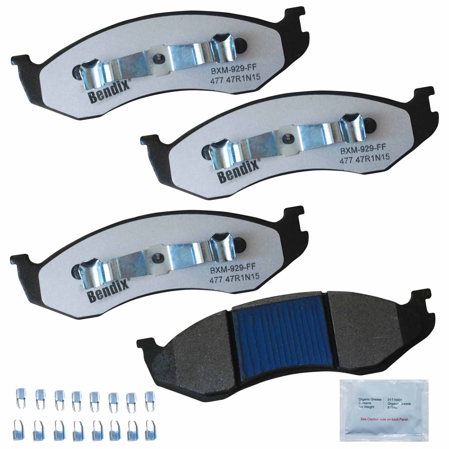 BENDIX FLEET METLOK Disc Brake Pad Set MKD477FM