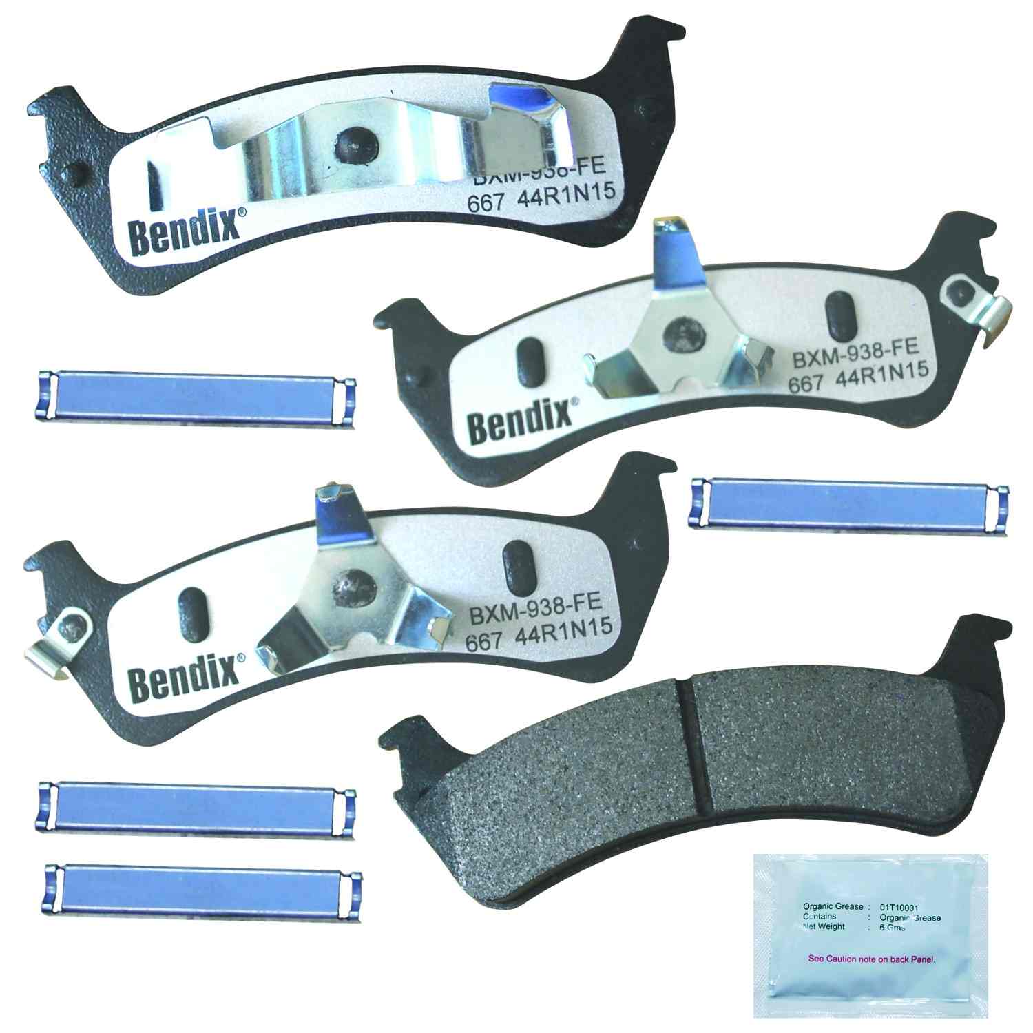 BENDIX FLEET METLOK Disc Brake Pad Set MKD667FM