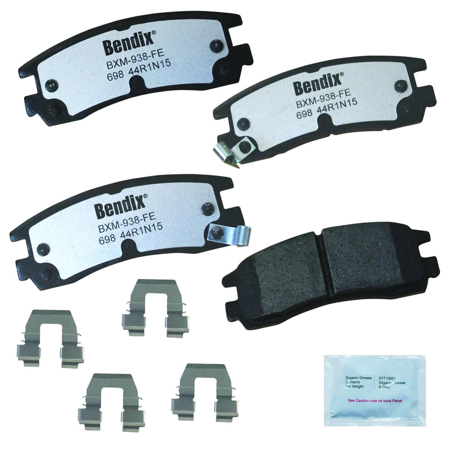 BENDIX FLEET METLOK Disc Brake Pad Set MKD698FM