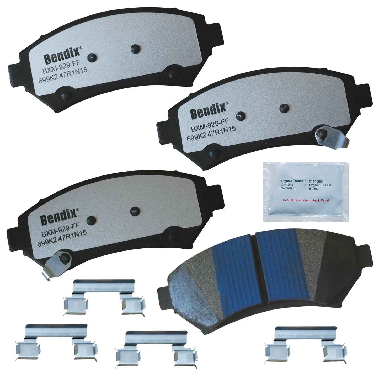 BENDIX FLEET METLOK Disc Brake Pad Set MKD699K2FM
