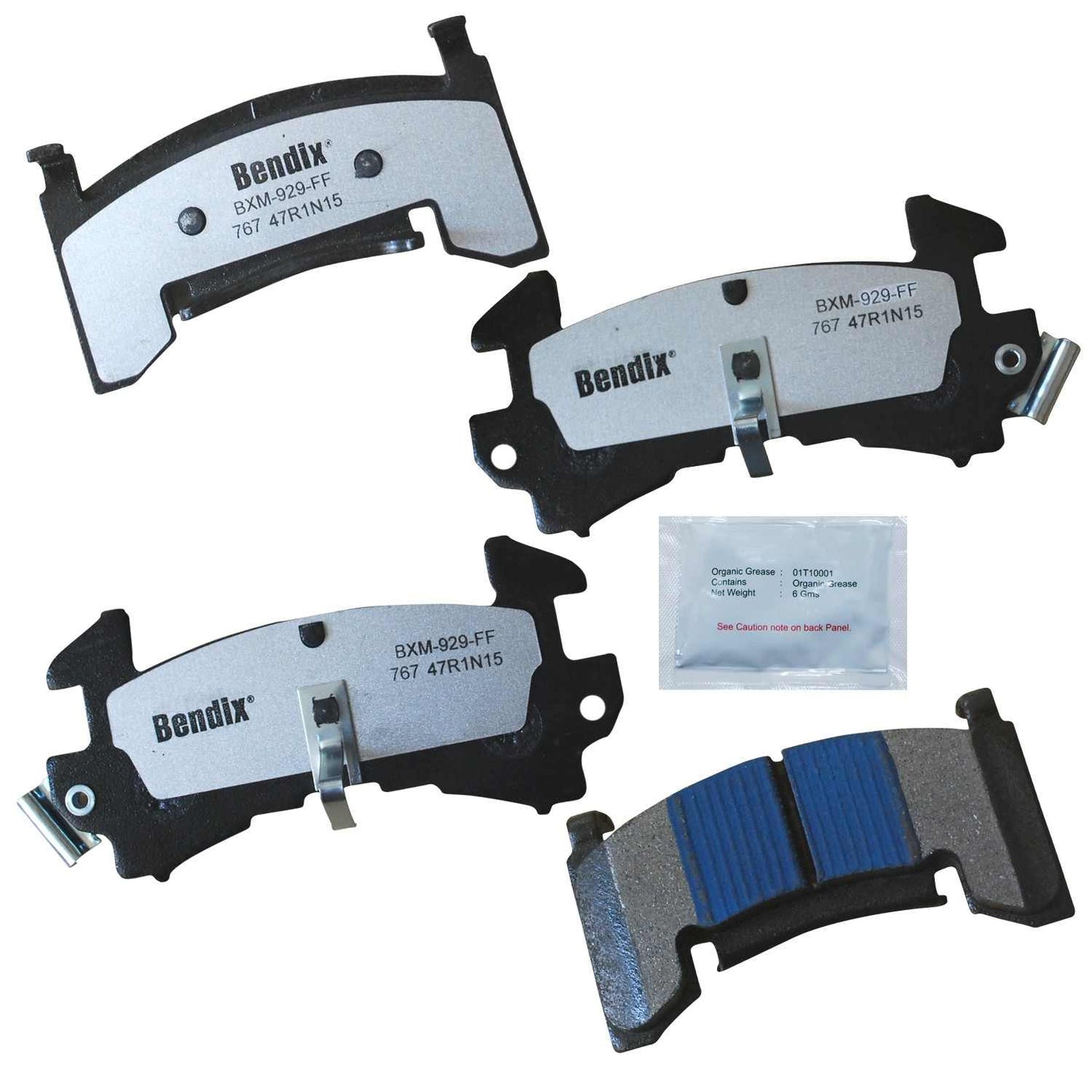 BENDIX FLEET METLOK Disc Brake Pad Set MKD767FM
